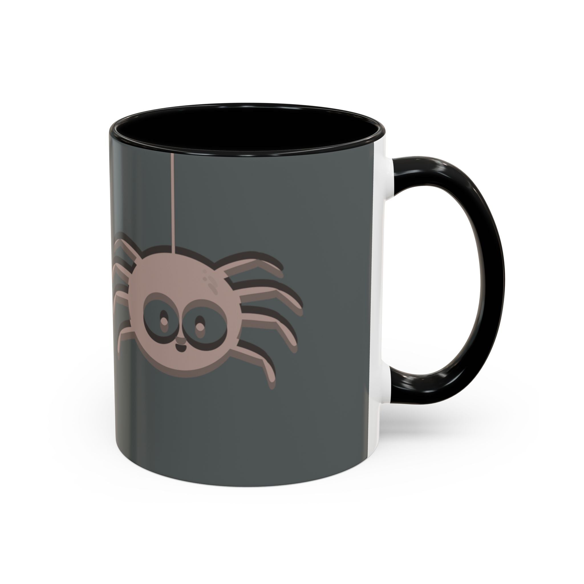 EAT DRINK AND BE SCARY Accent Coffee Mug (11 oz)