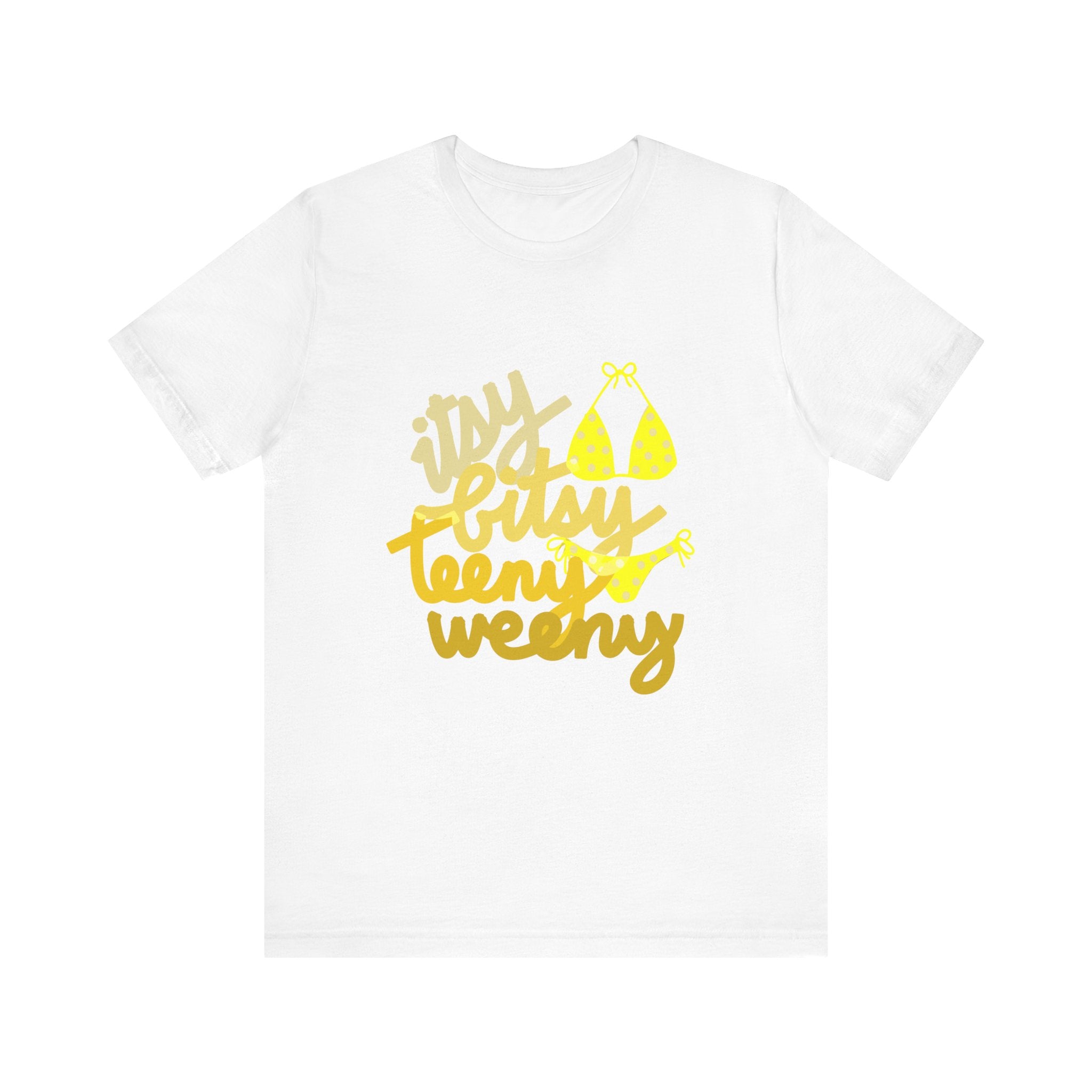 ITSY BITSY BIKINI Unisex Jersey Short Sleeve Tee