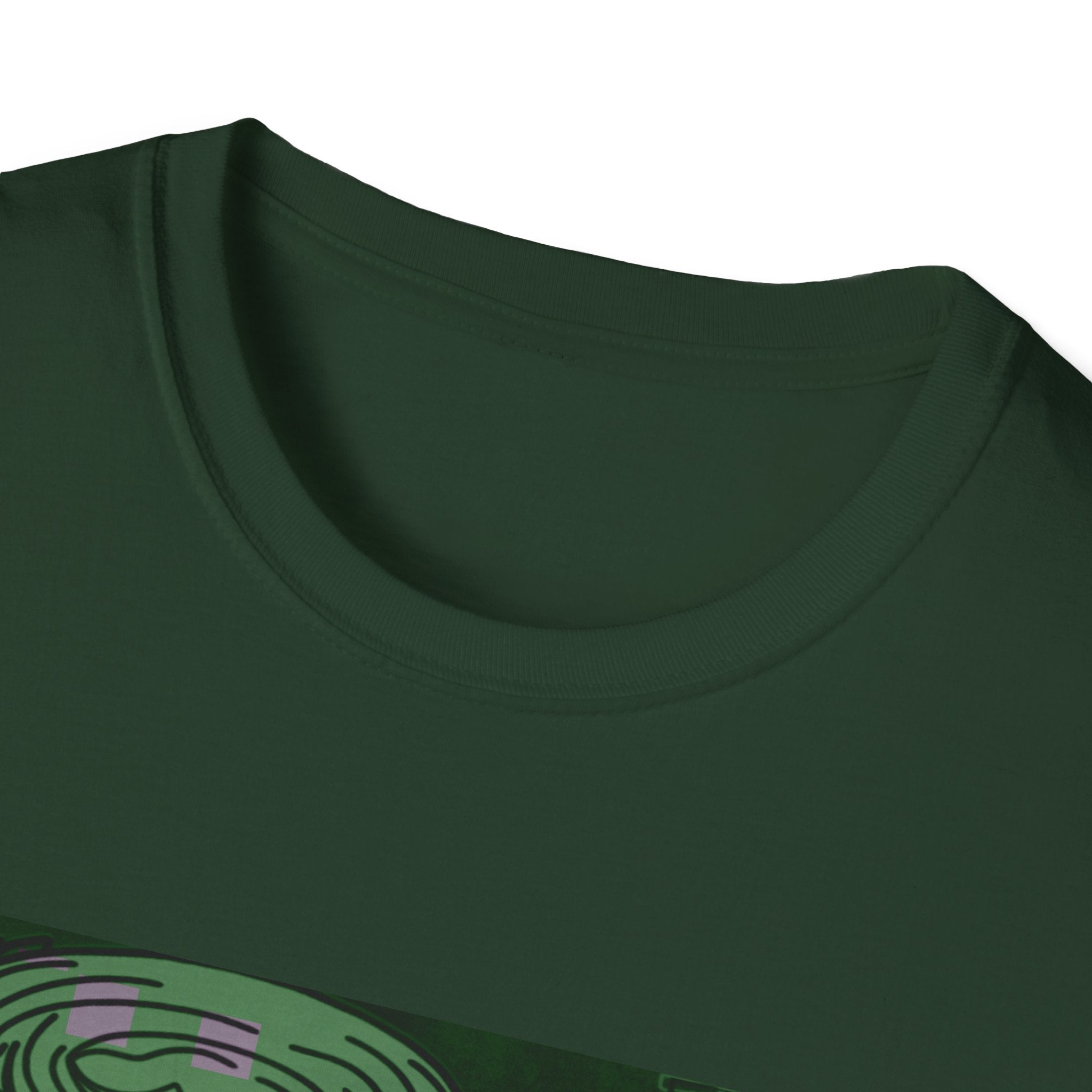 Retro Graphic Unisex Softstyle T-Shirt - Perfect for Casual Outings and Music Festivals