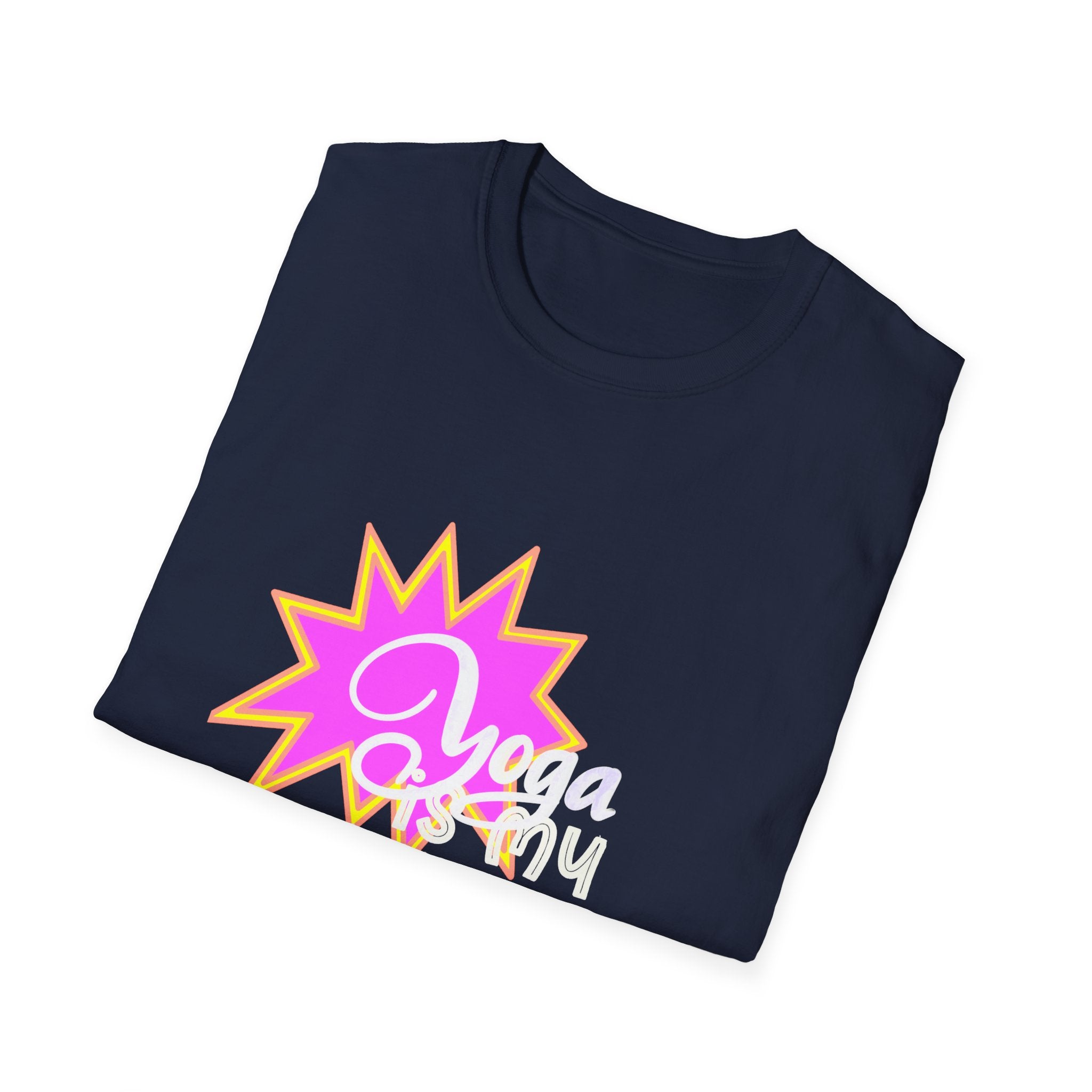 YOGA IS MY SUPERPOWER Unisex Softstyle T-Shirt