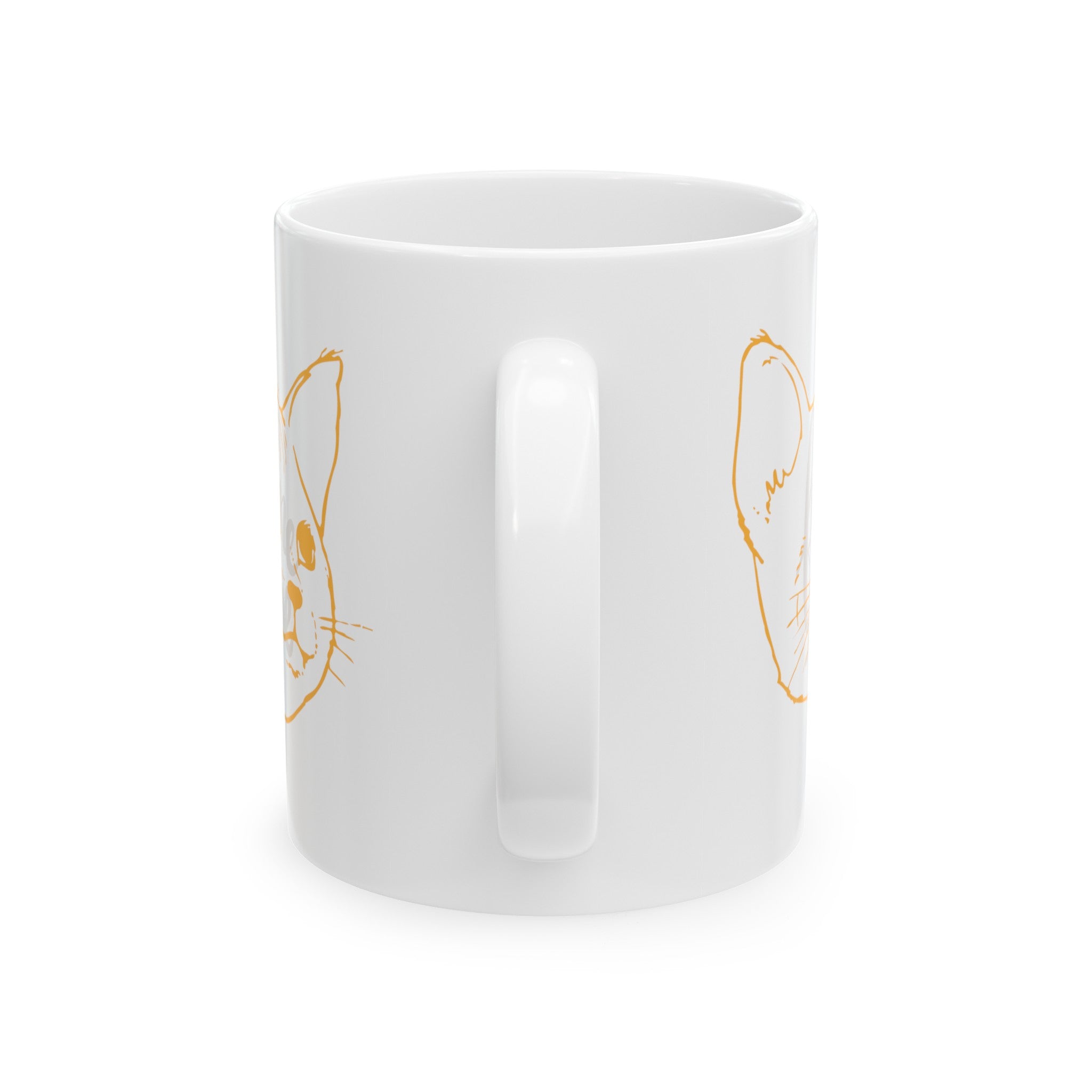 FELINE FINE Ceramic Mug, (11oz, 15oz)