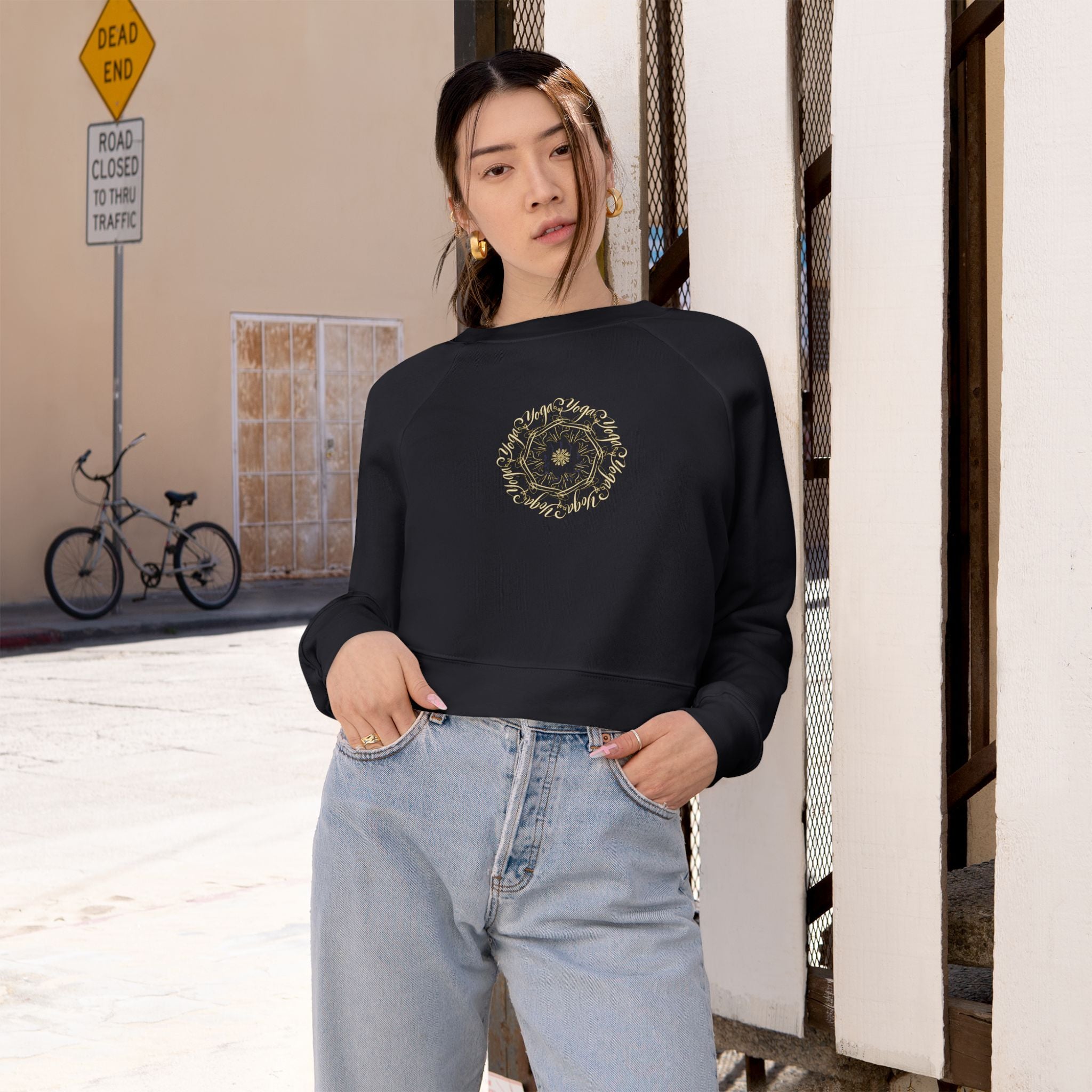 Sunshine Women's Cropped Fleece Pullover - Cozy and Stylish Layer