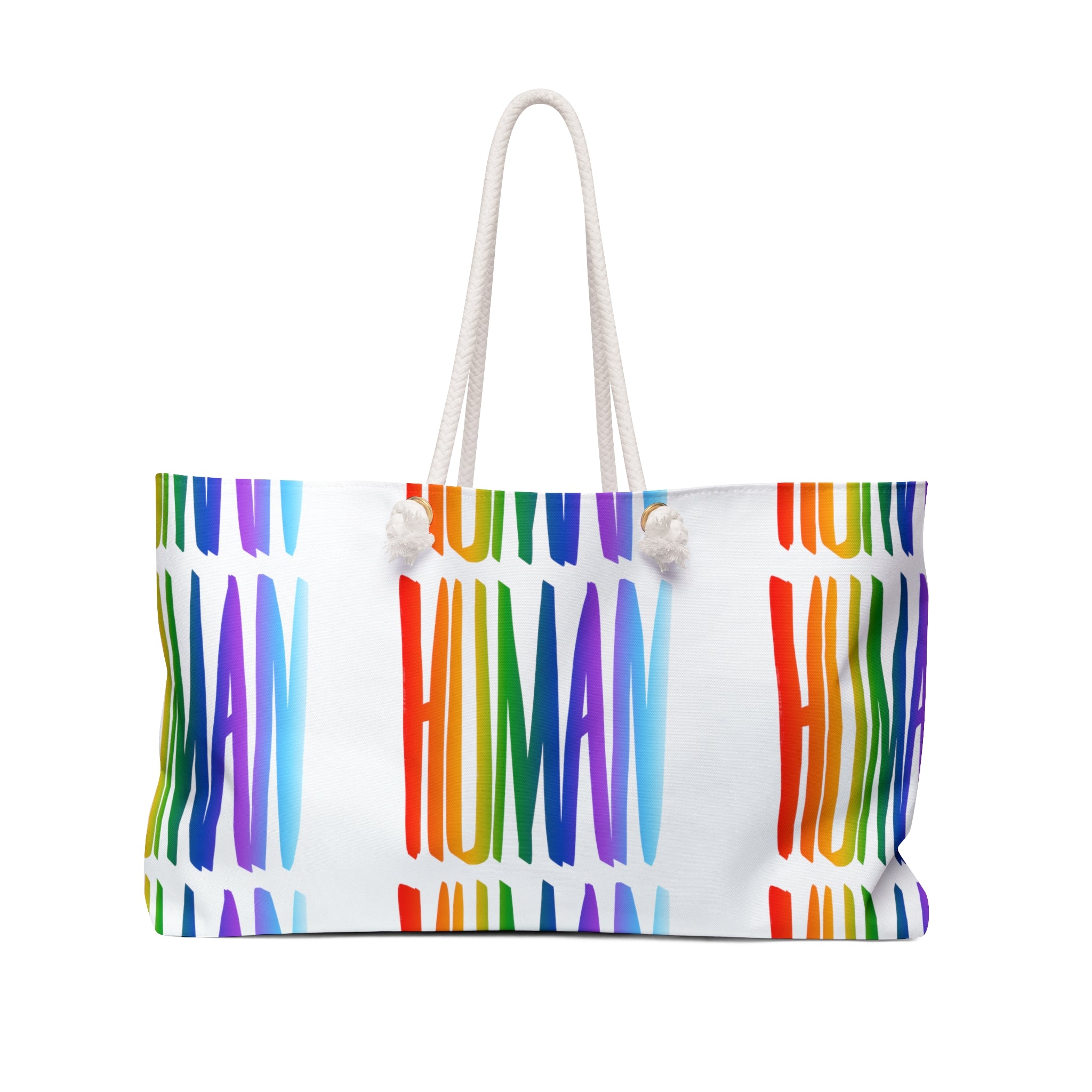 HUMAN RAINBOW Weekender Bag