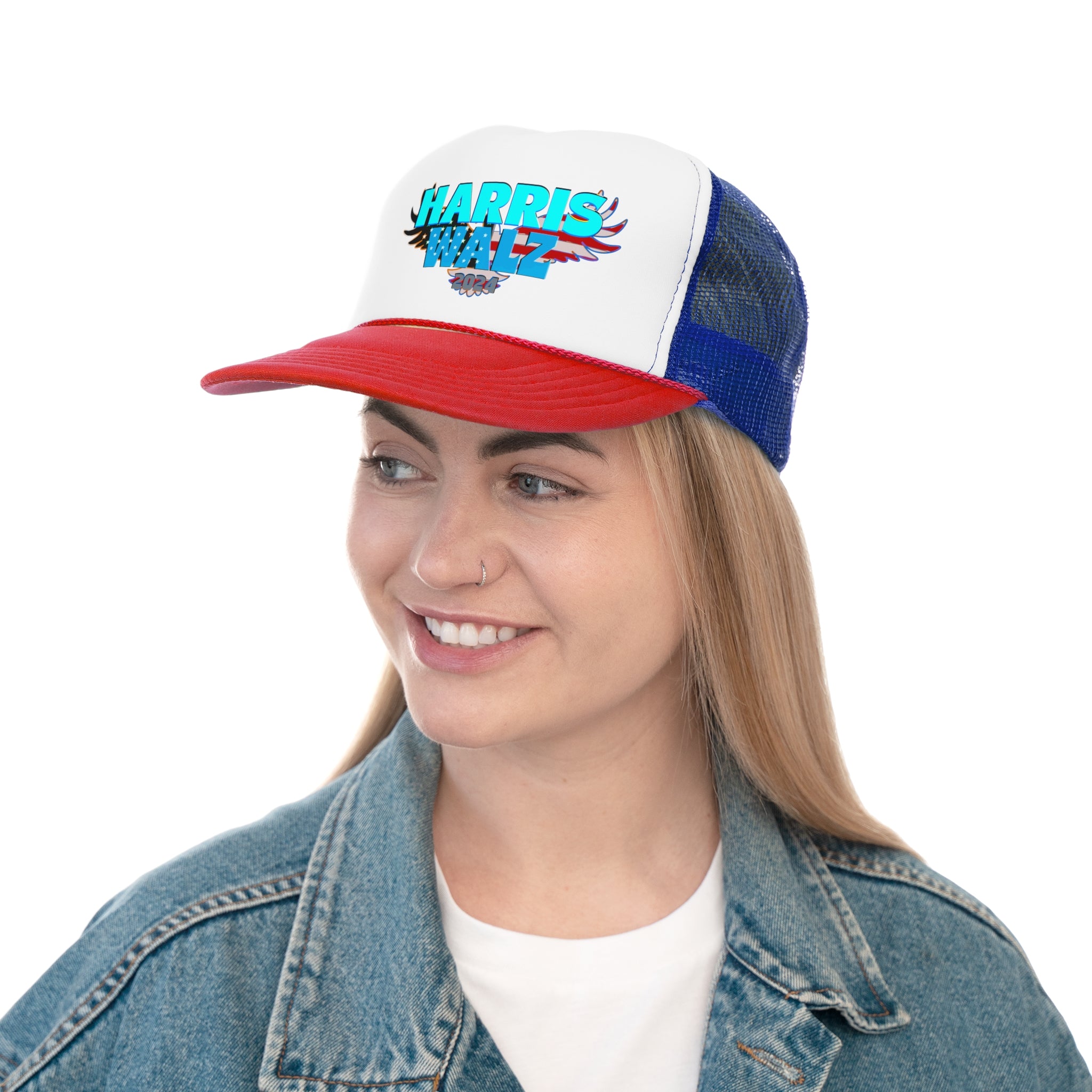 HARRIS WALZ FOR PRESIDENT/VP Trucker Cap
