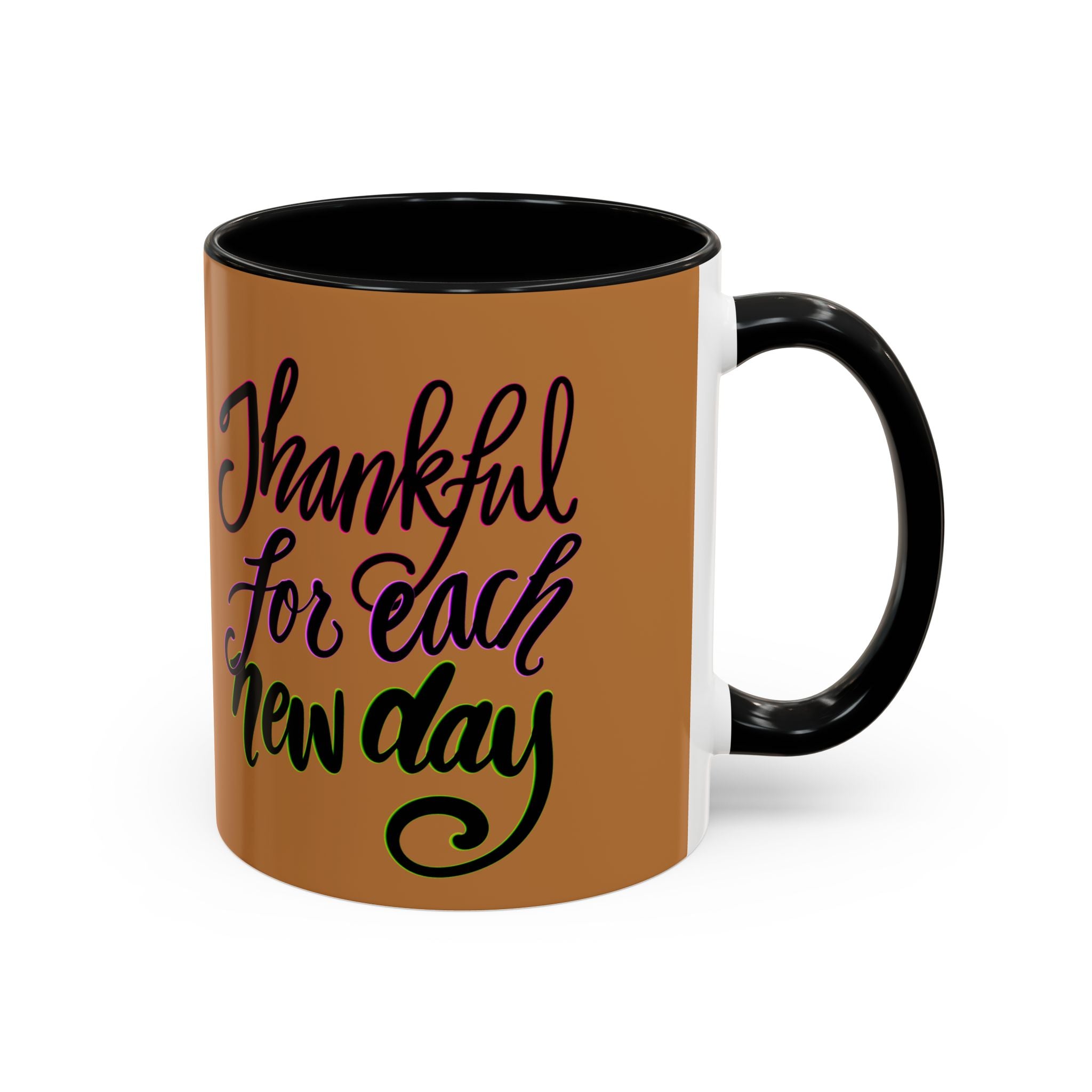 THANKFUL FOR EACH NEW DAY 11 oz Coffee Mug