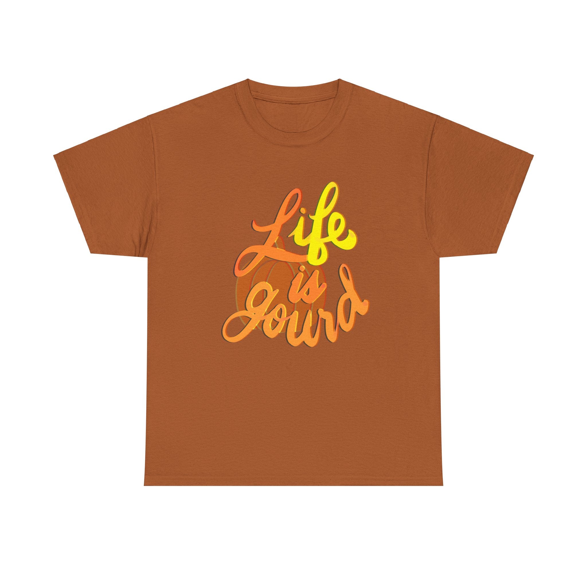 LIFE IS GOURD Unisex Heavy Cotton Tee