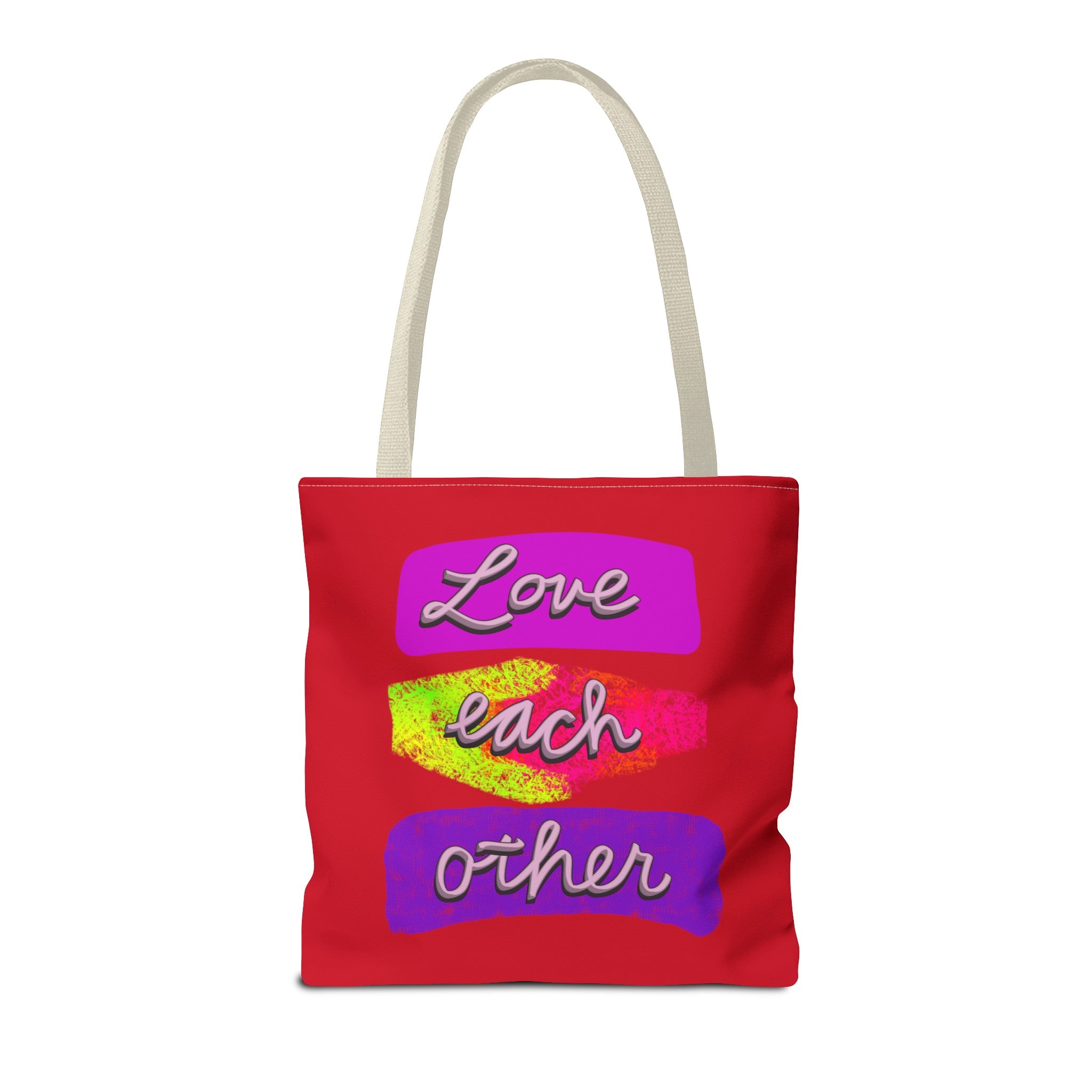 LOVE EACH OTHER Tote Bag (AOP)