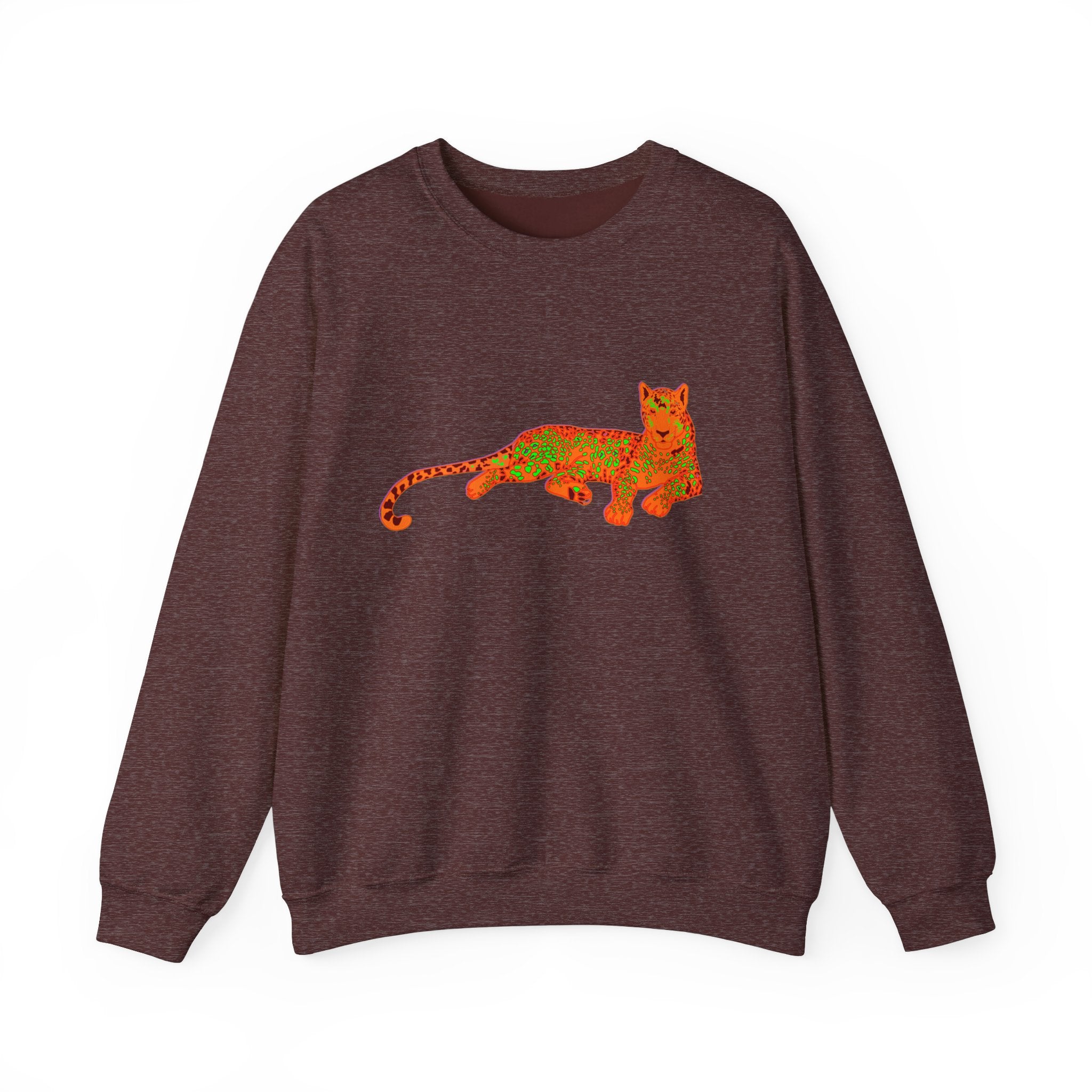 Colorful Leopard Crewneck Sweatshirt