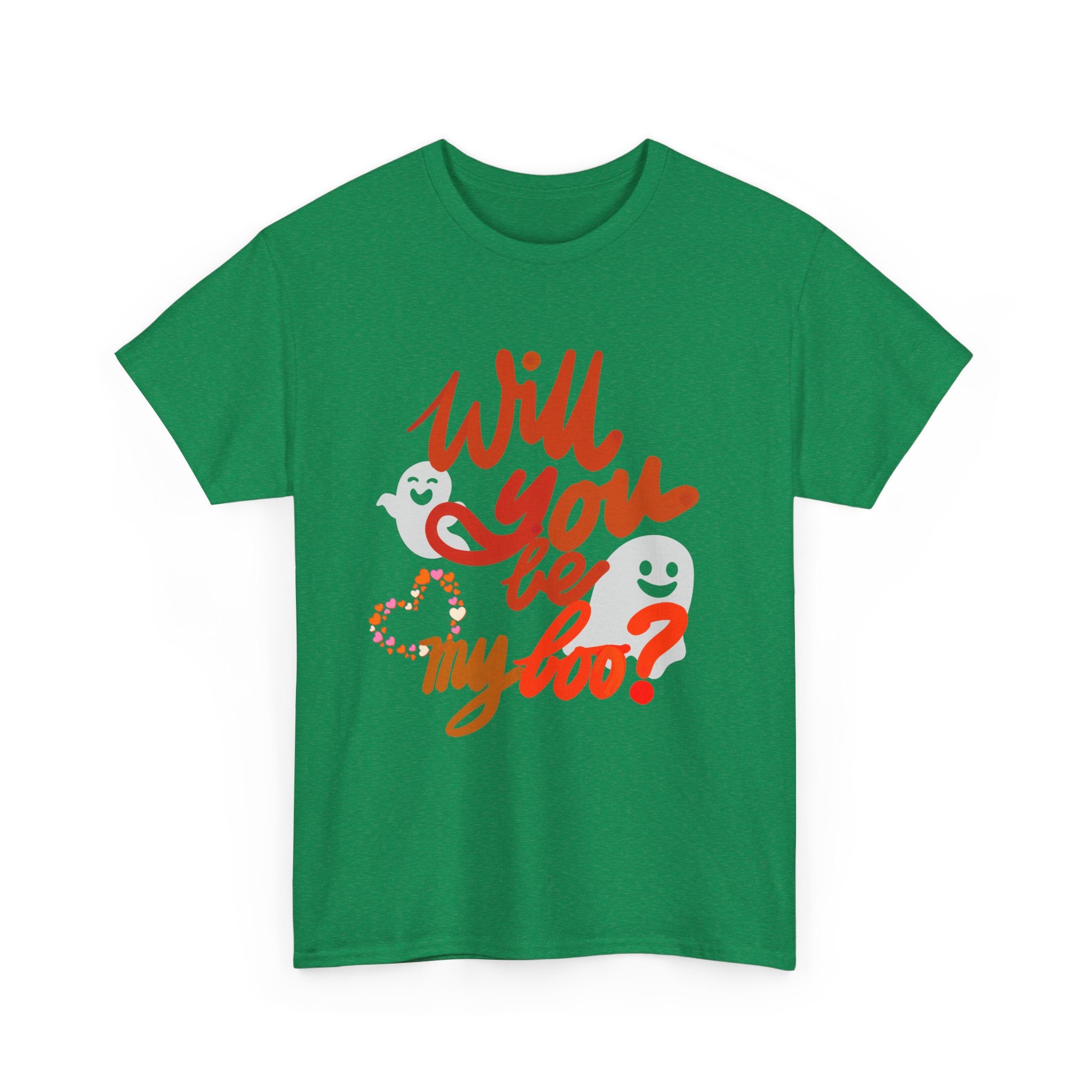 BE MY BOO? Unisex Heavy Cotton Tee