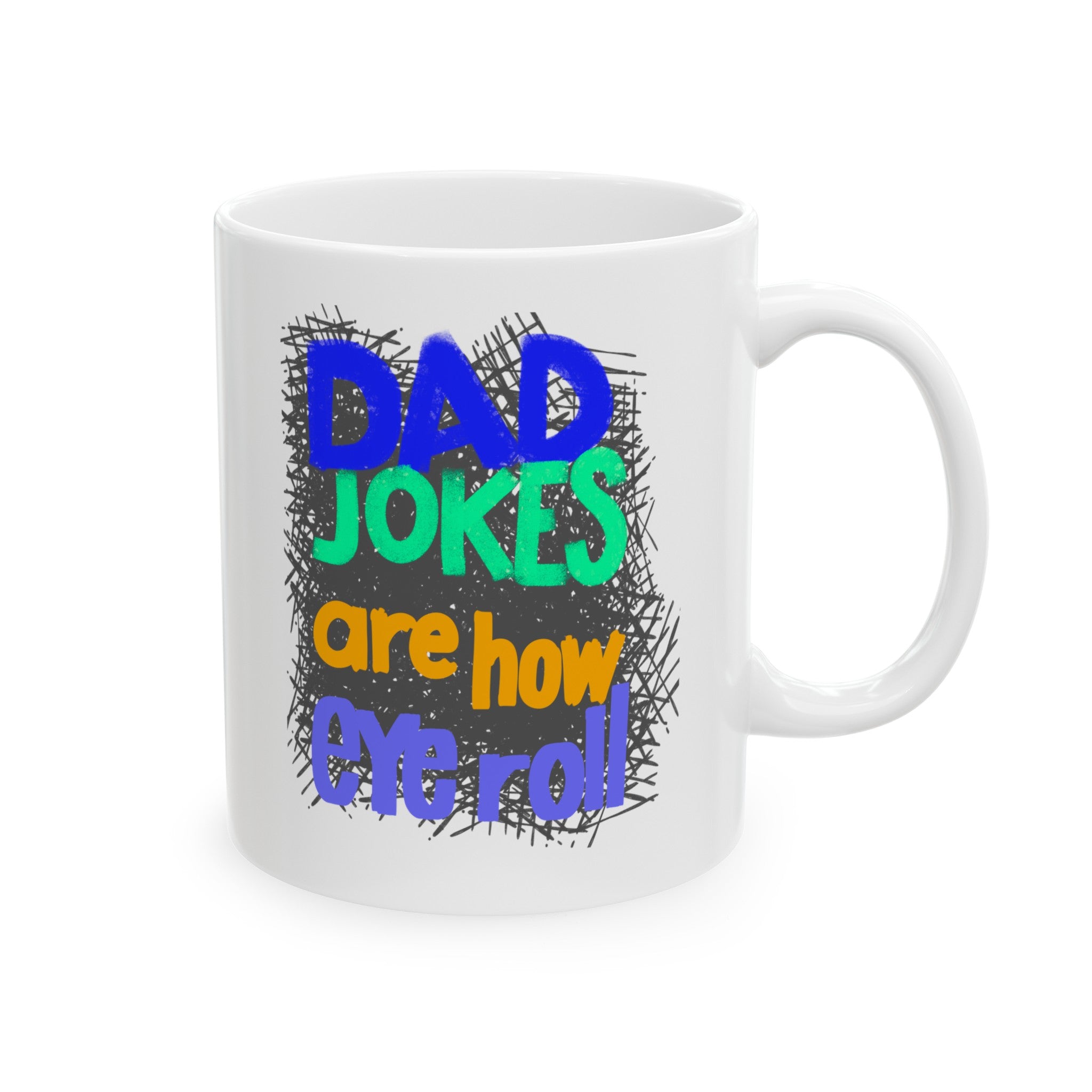 DAD JOKES Ceramic Mug, (11oz, 15oz)