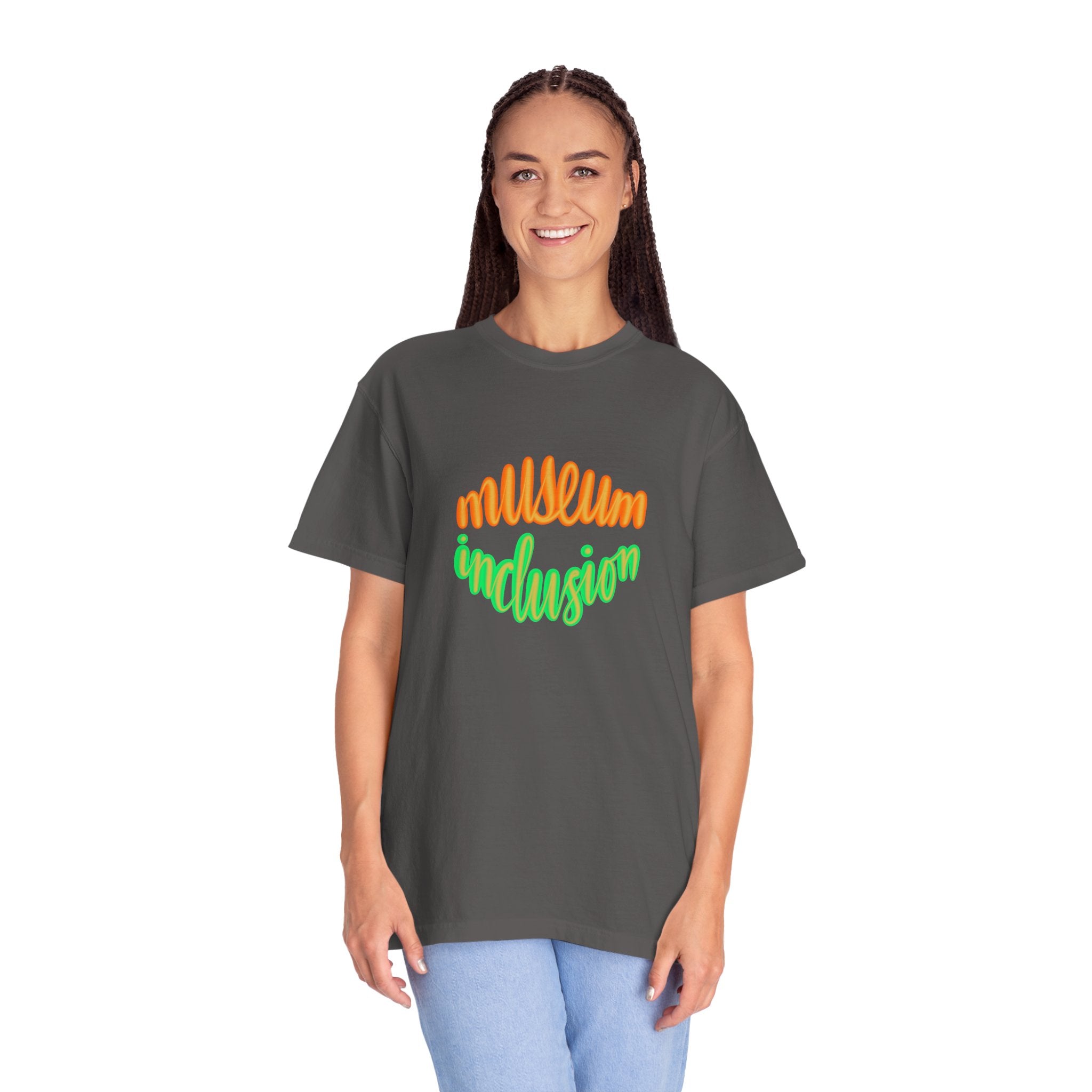 MUSEUM INCLUSION Unisex Garment-Dyed T-shirt