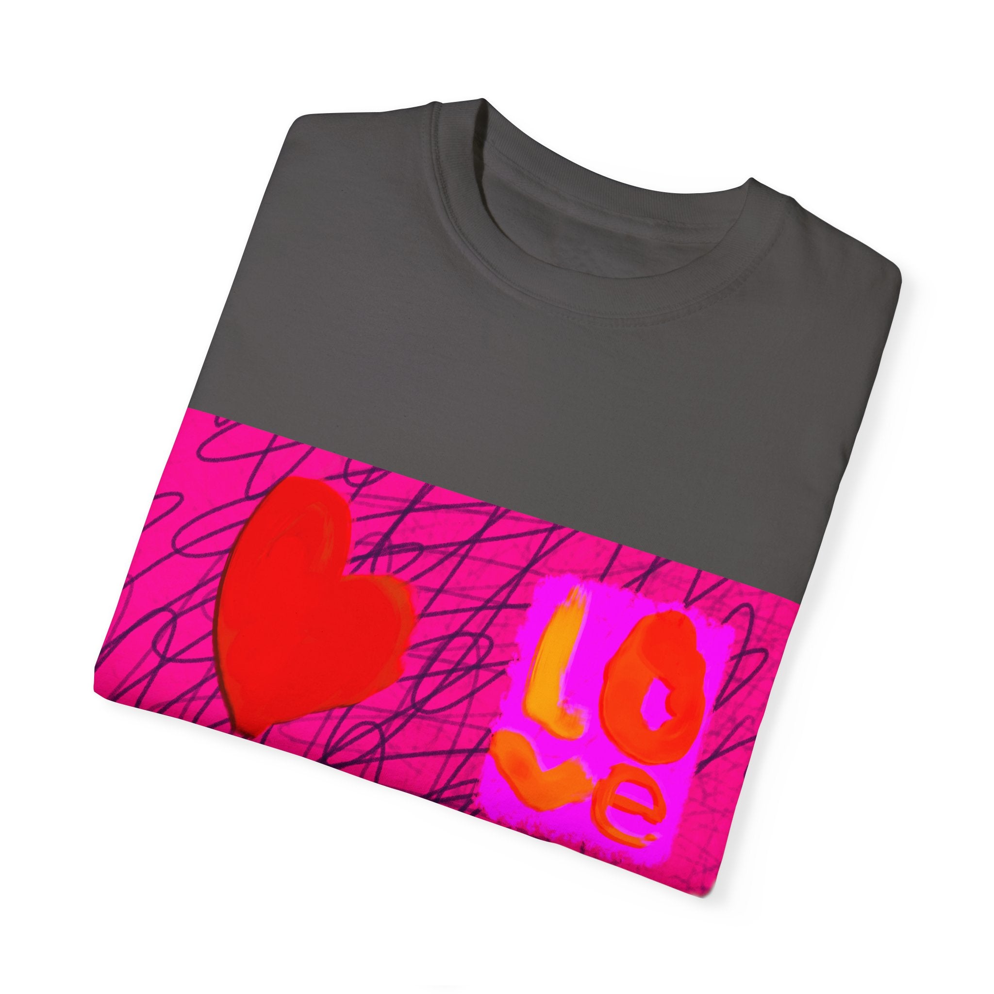 Love Vibes Unisex Garment-Dyed T-Shirt
