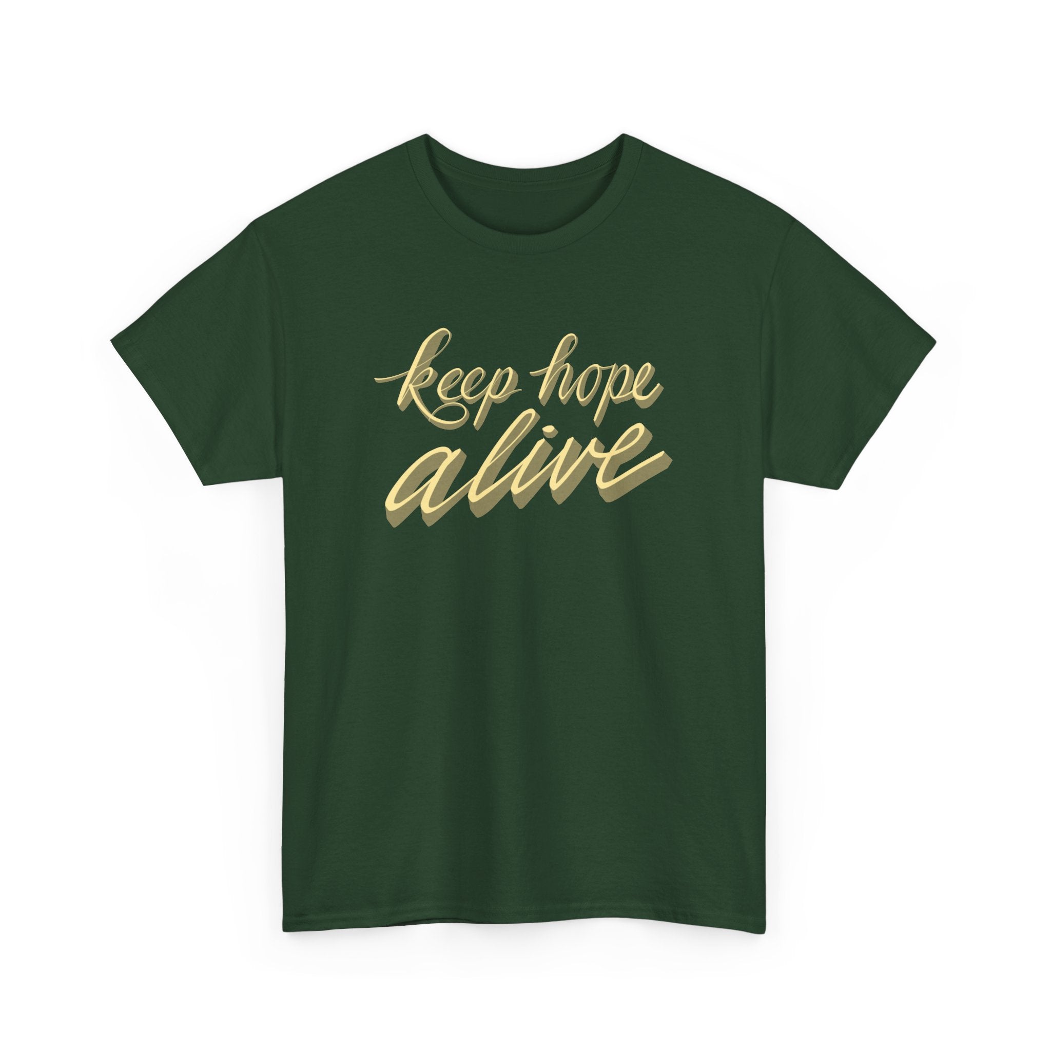 KEEP HOPE ALIVE Heavy Cotton Tee