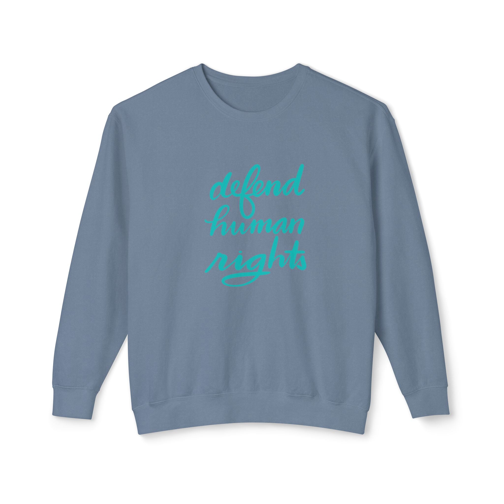 Defend Human Rights Crewneck Sweatshirt