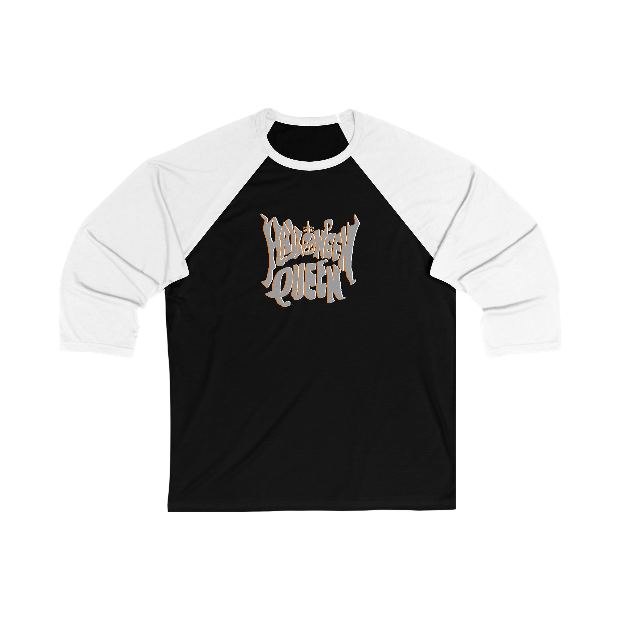 HALLOWEEN QUEEN 3\4 Sleeve Baseball Tee