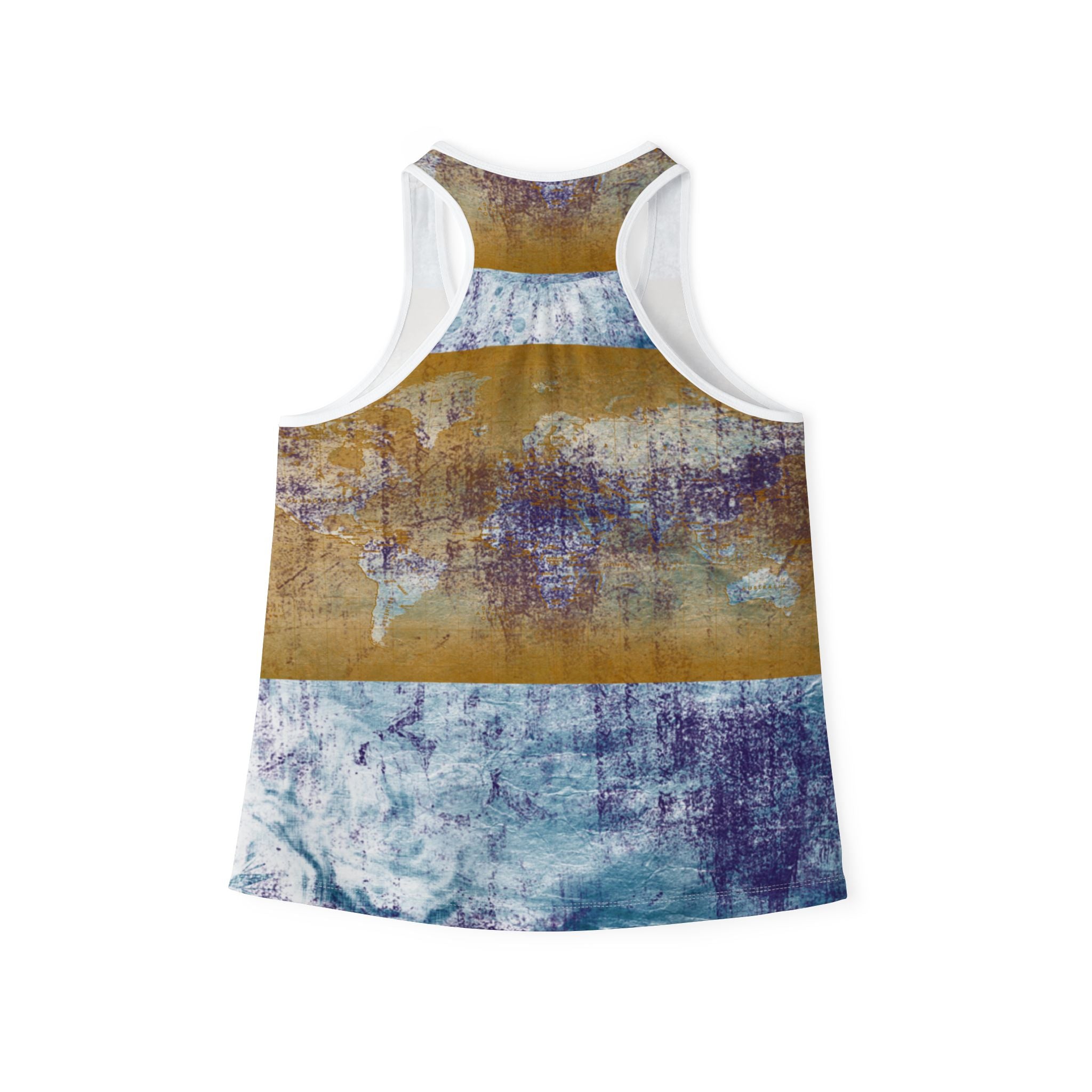 Ocean-Inspired Women's Tank Top - Bohemian Style for Summer Adventures