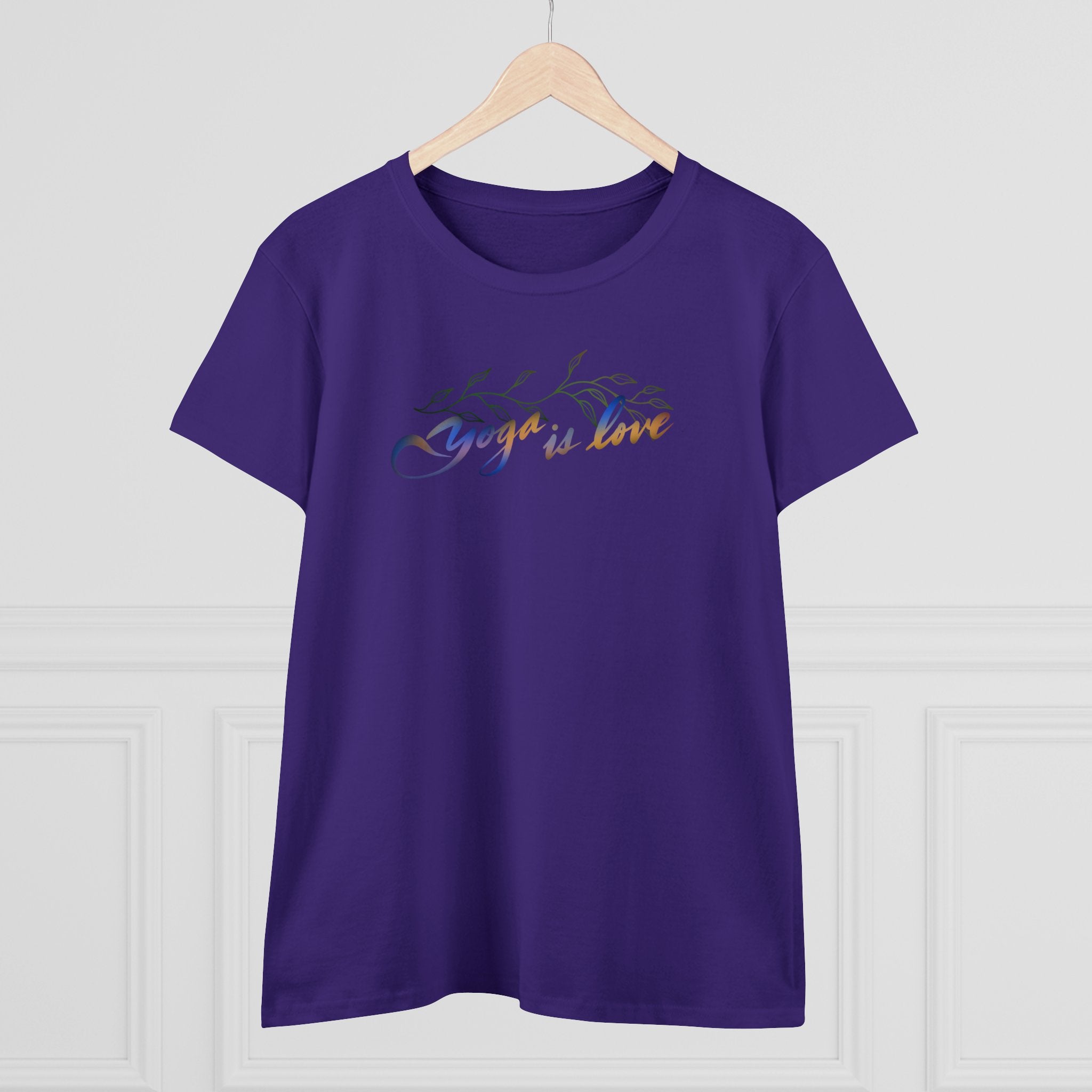 YOGA IS LOVE Cotton Tee