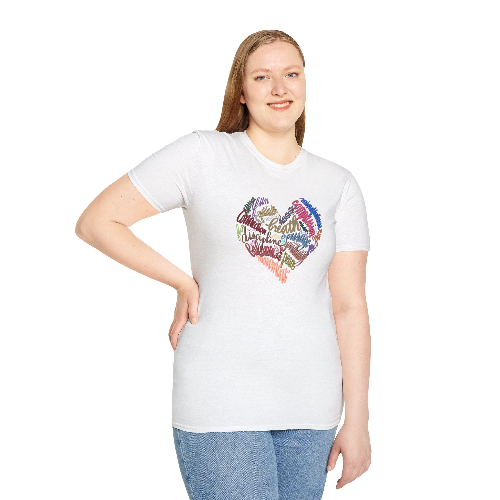 YOGA HAS MY HEART Softstyle T-Shirt