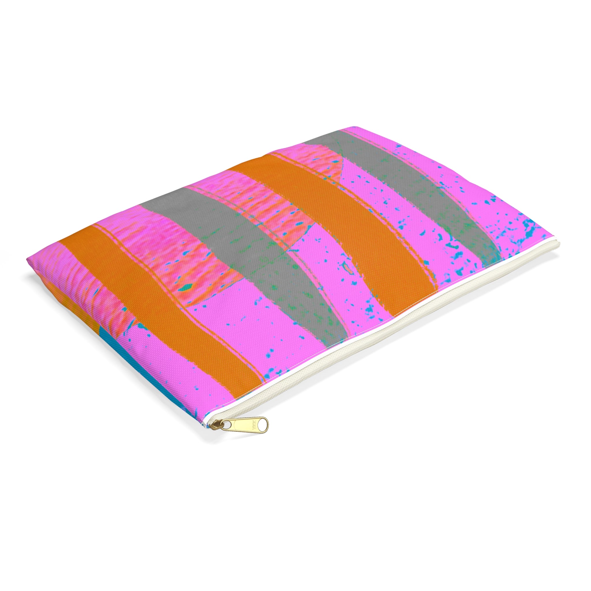 Colorful Abstract Accessory Pouch - Vibrant Art for Fashion & Function