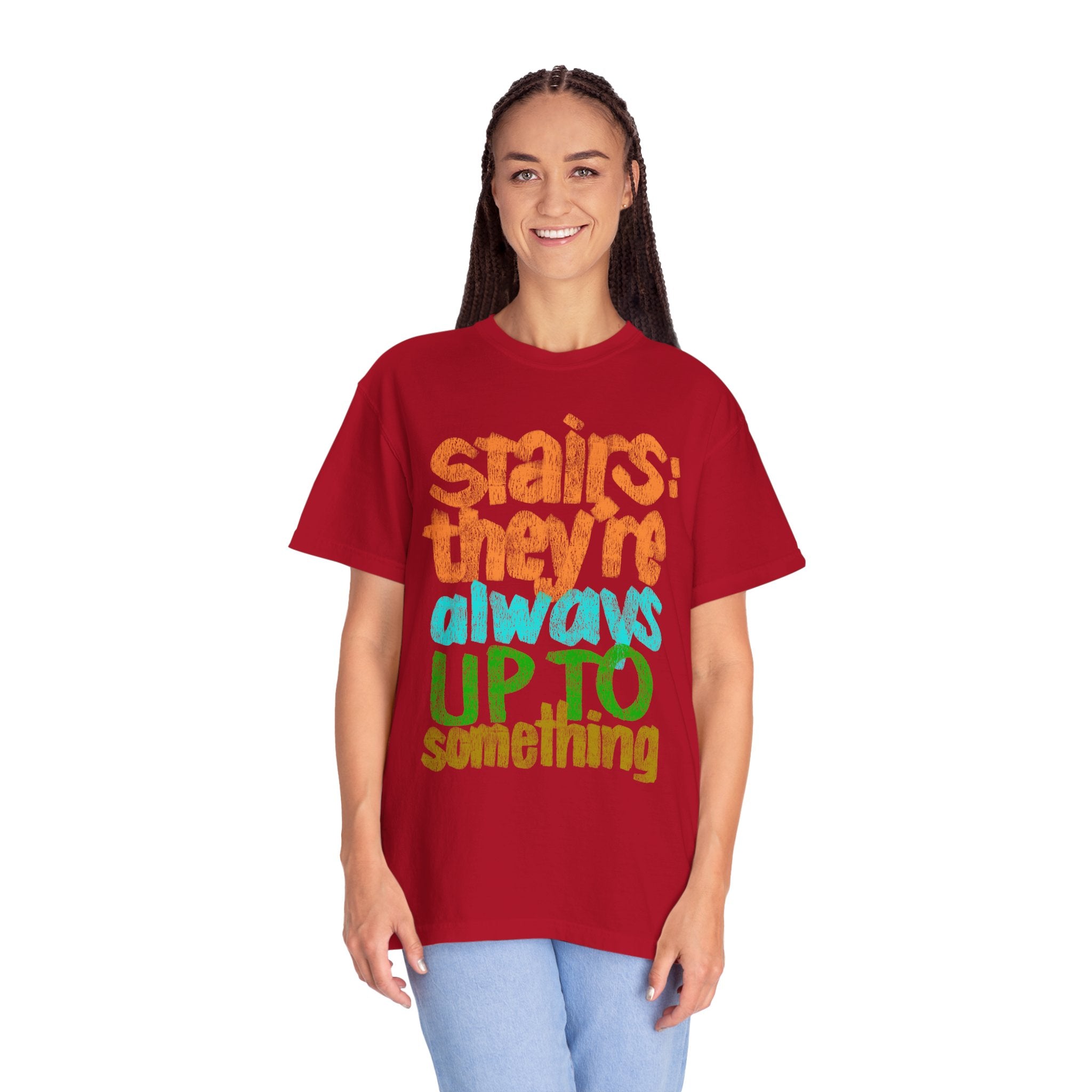 STAIRS Garment-Dyed T-shirt