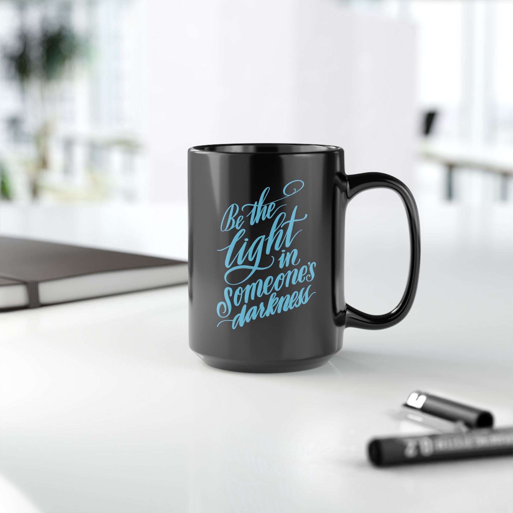 BE THE LIGHT MUG, 15oz