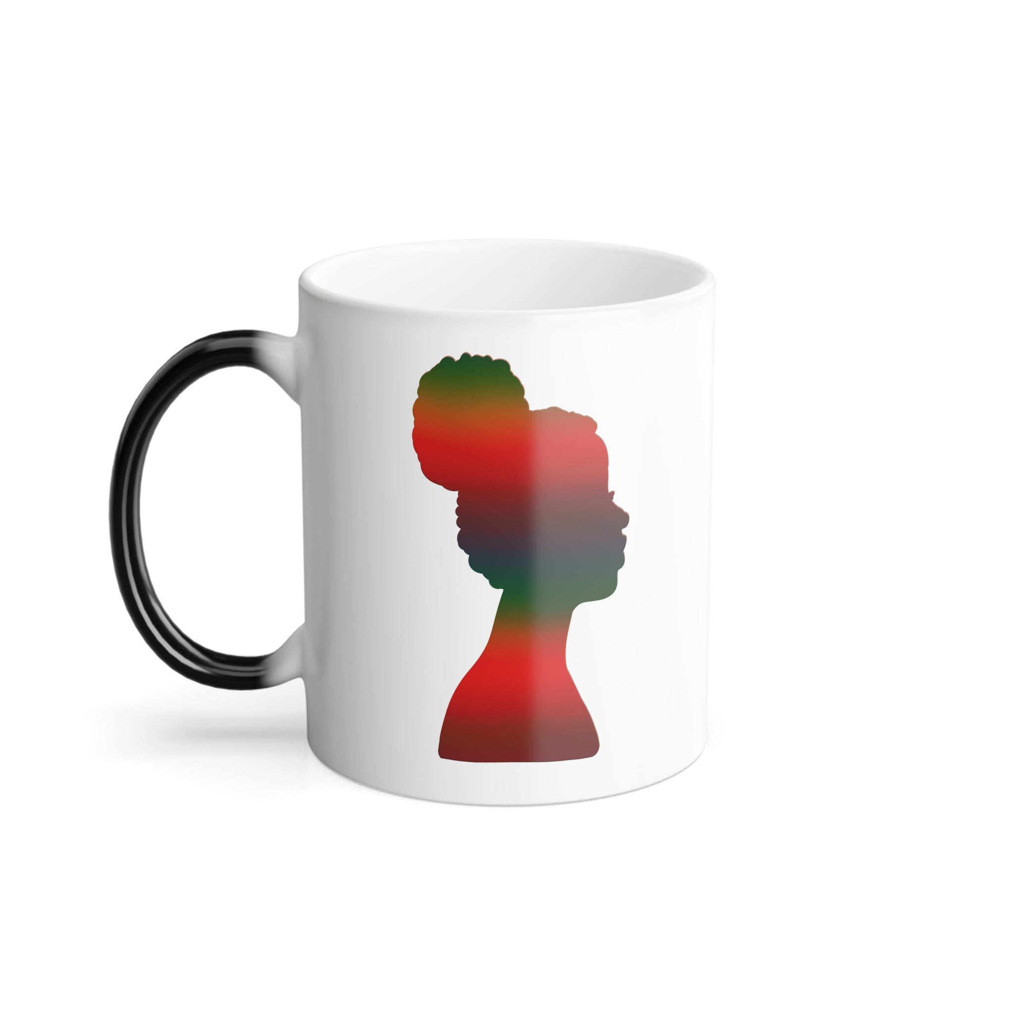Color Morphing Mug - Afrocentric Heat-Sensitive Coffee Cup
