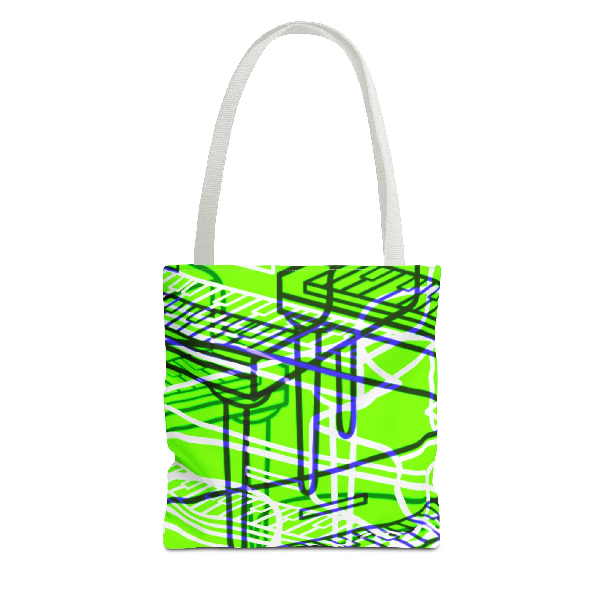 GREEN PIANOS Tote Bag (AOP)