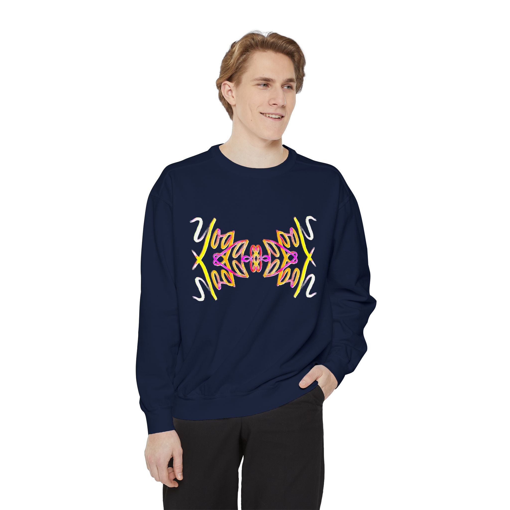 YOGA Unisex Garment-Dyed Sweatshirt