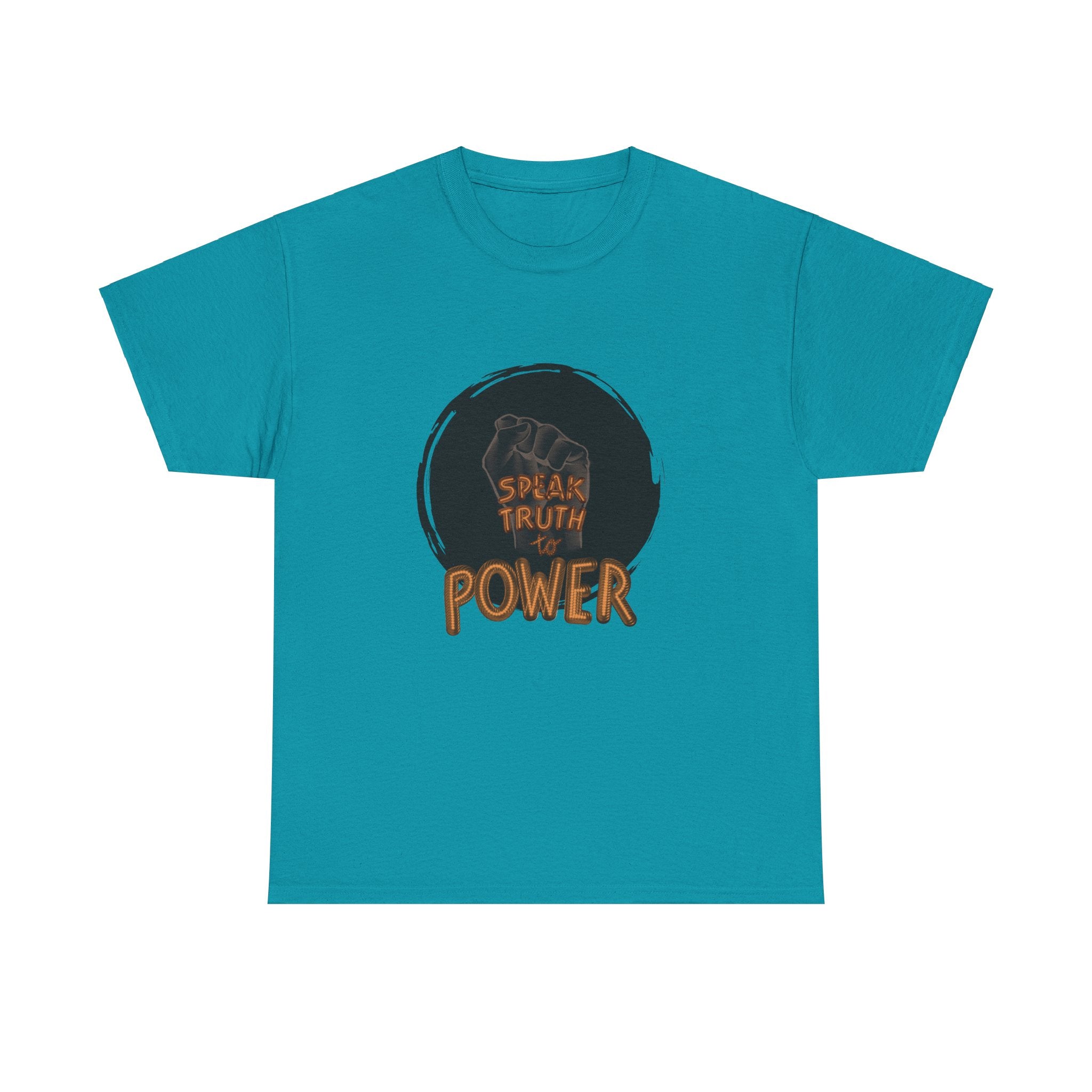 SPEAK TRUTH TO POWER Unisex Heavy Cotton Tee