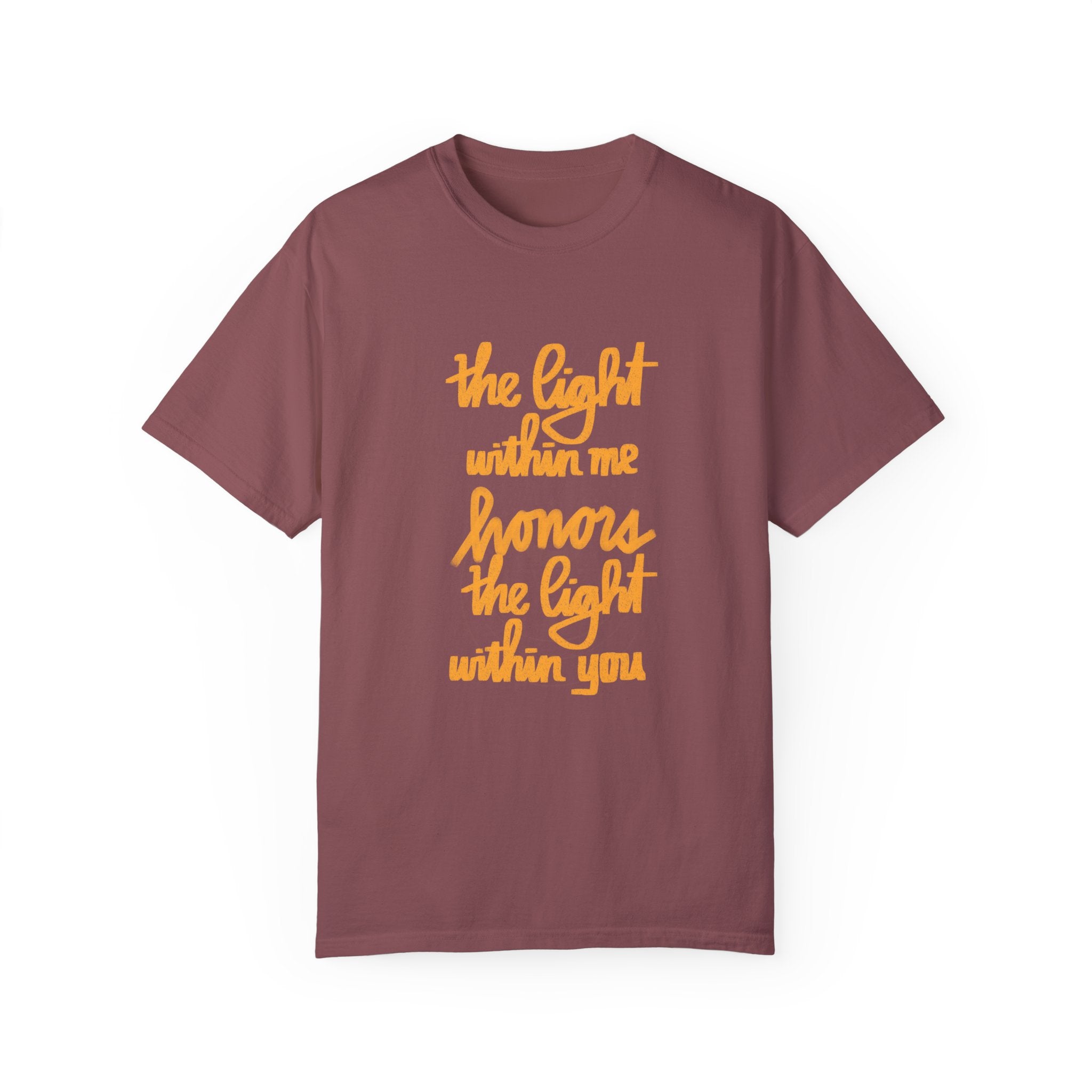 THE LIGHT WITHIN ME Unisex Garment-Dyed T-shirt