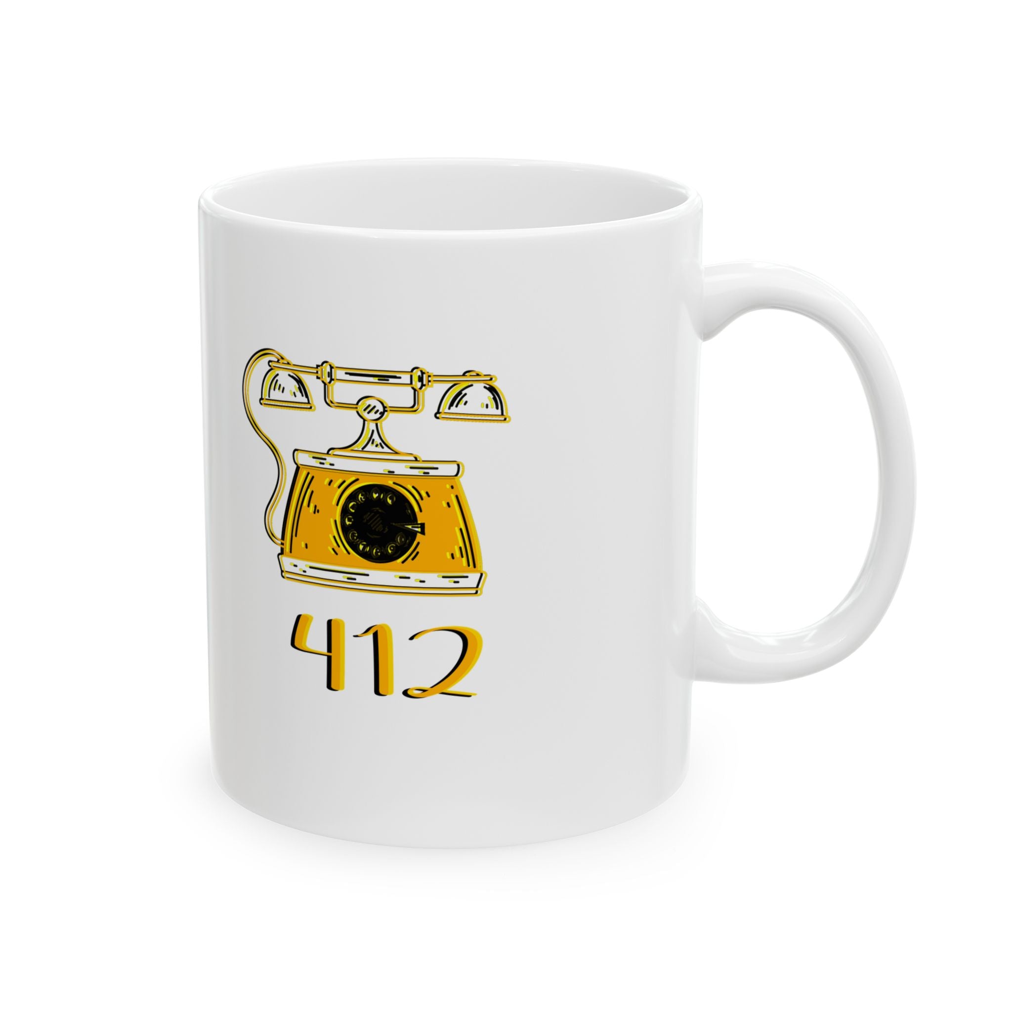 PITTSBURGH Ceramic Mug, (11oz,)