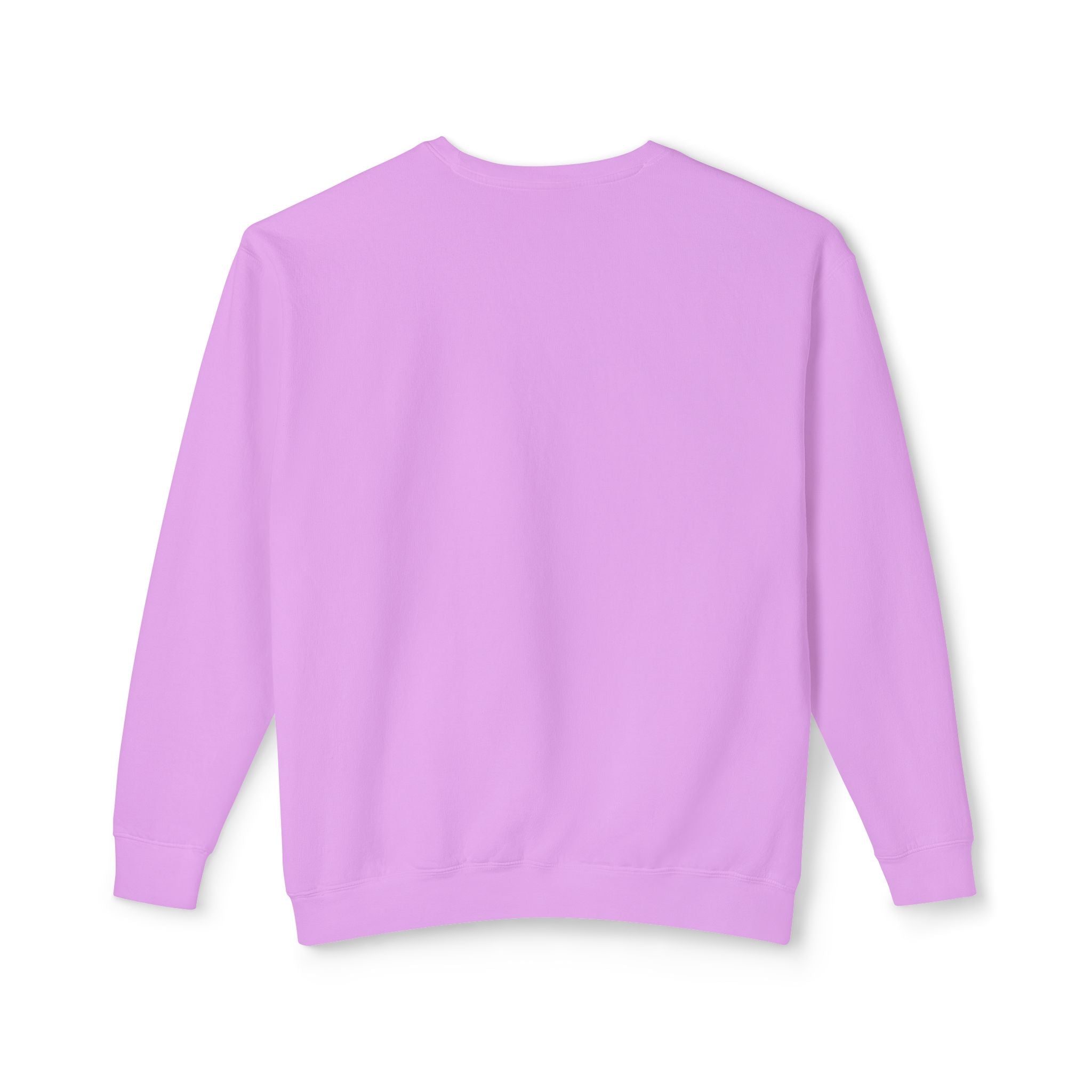 Butterfly Print Unisex Lightweight Crewneck Sweatshirt - Nature-Inspired Style for Everyday Wear