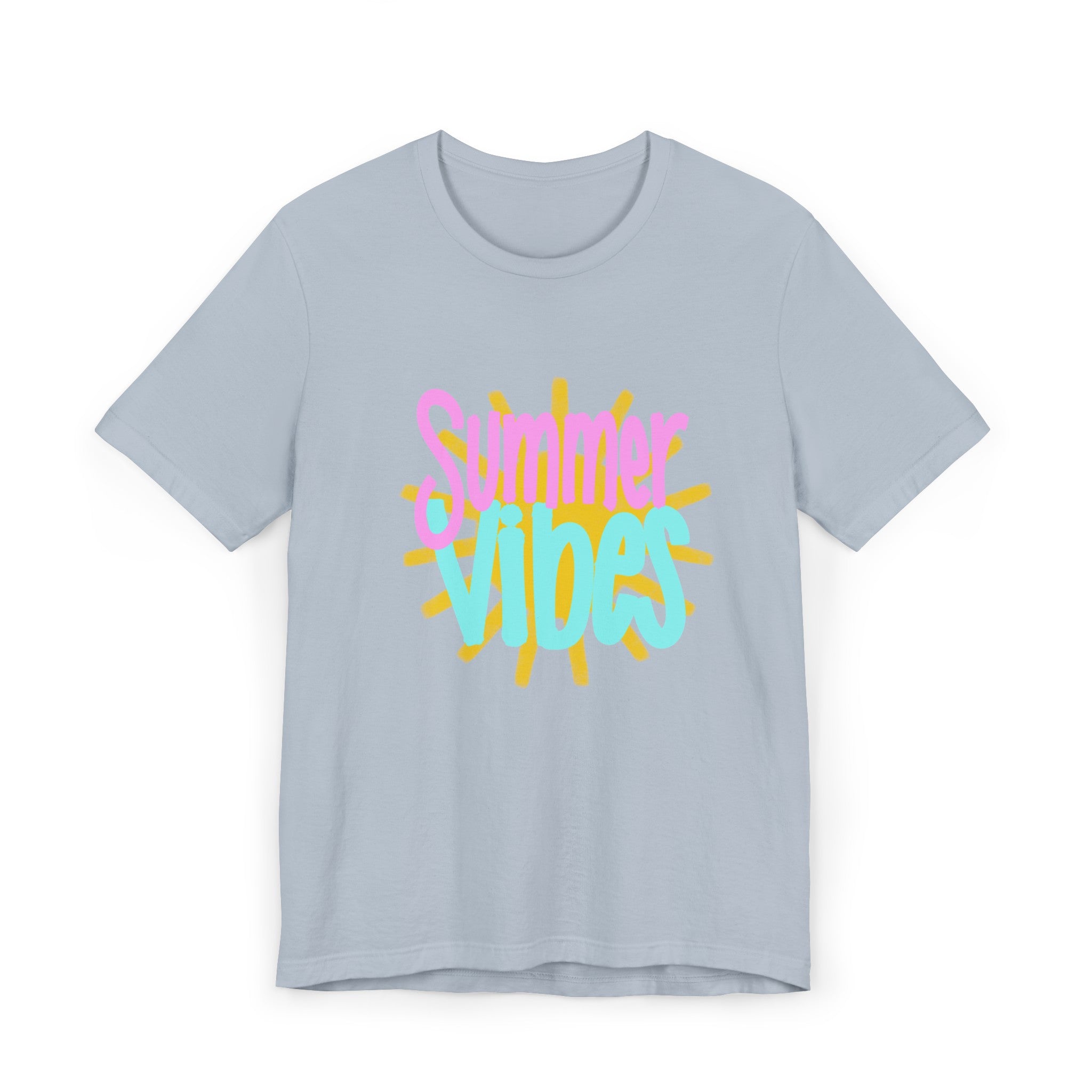 SUMMER VIBES Unisex Jersey Short Sleeve Tee