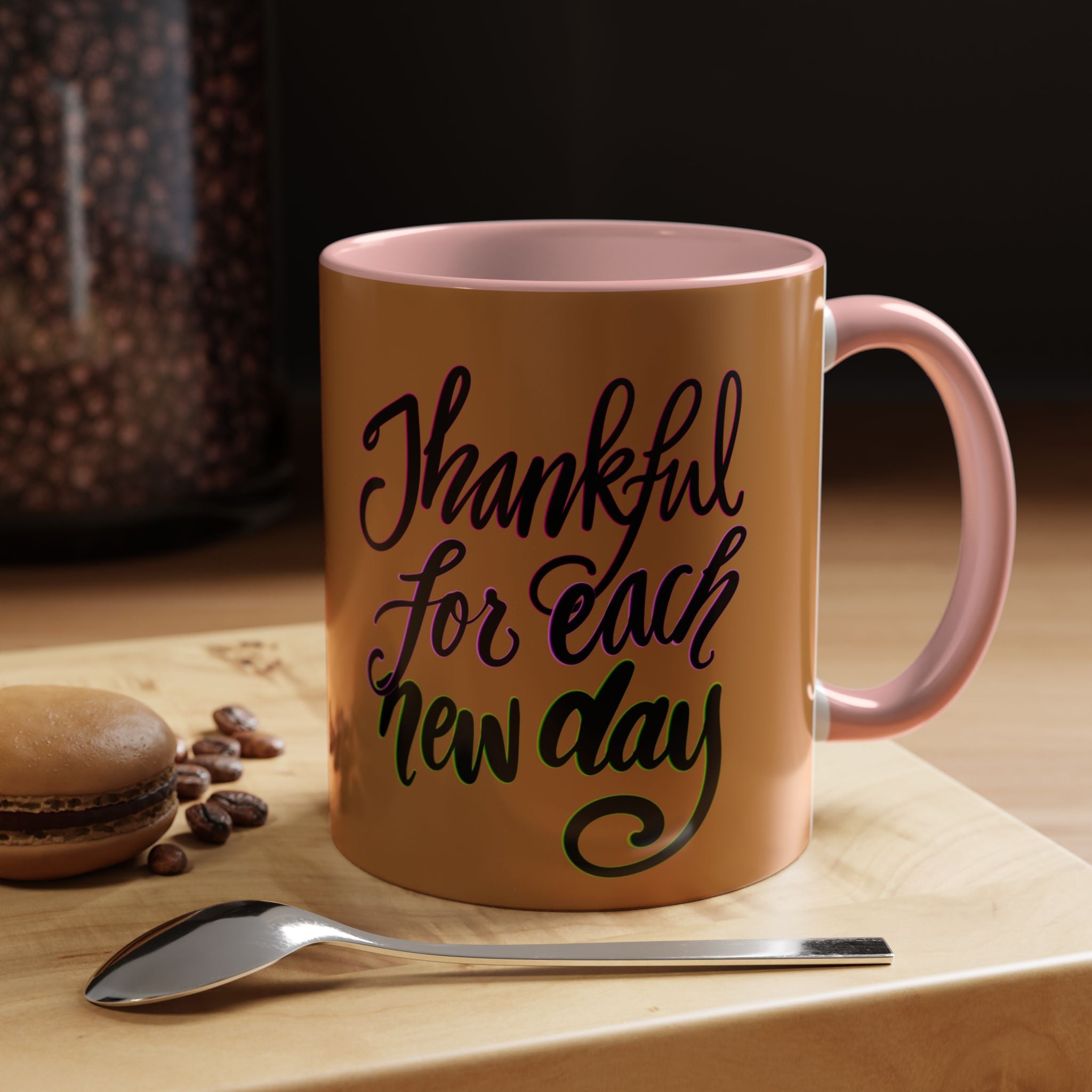 THANKFUL FOR EACH NEW DAY 11 oz Coffee Mug