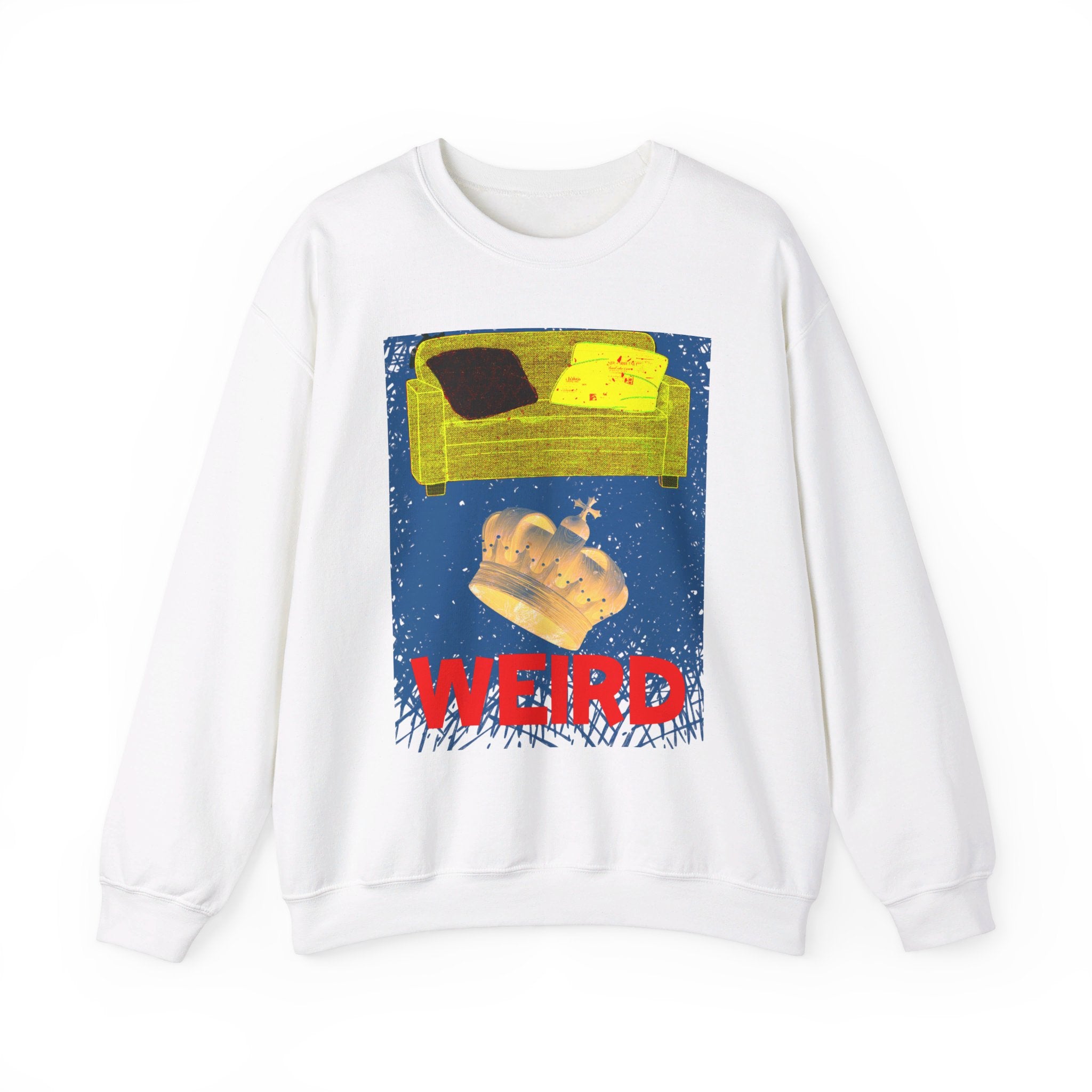 SOFA KING WEIRD Unisex Heavy Blend™ Crewneck Sweatshirt