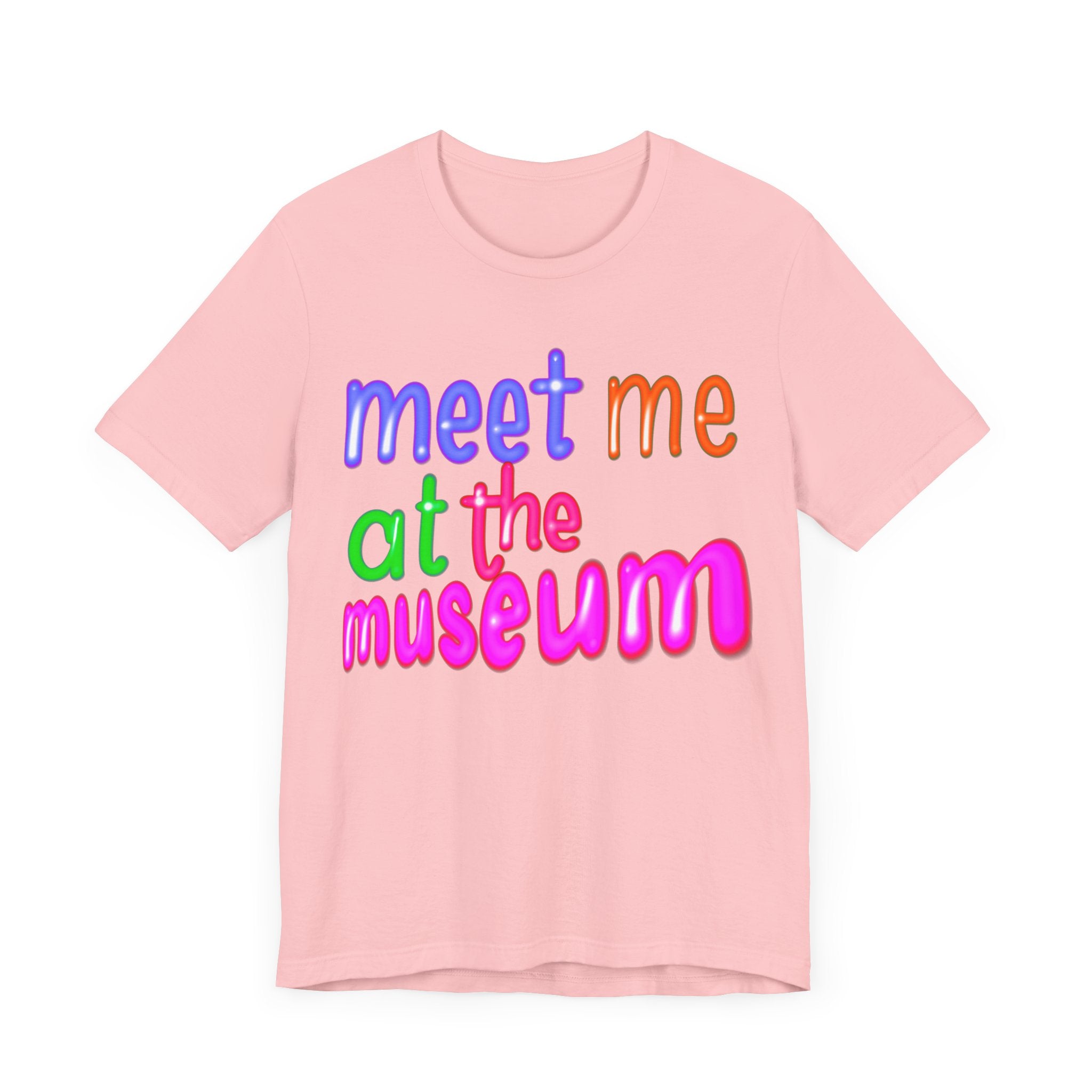 MEET ME AT THE MUSEUM Unisex Jersey Short Sleeve Tee