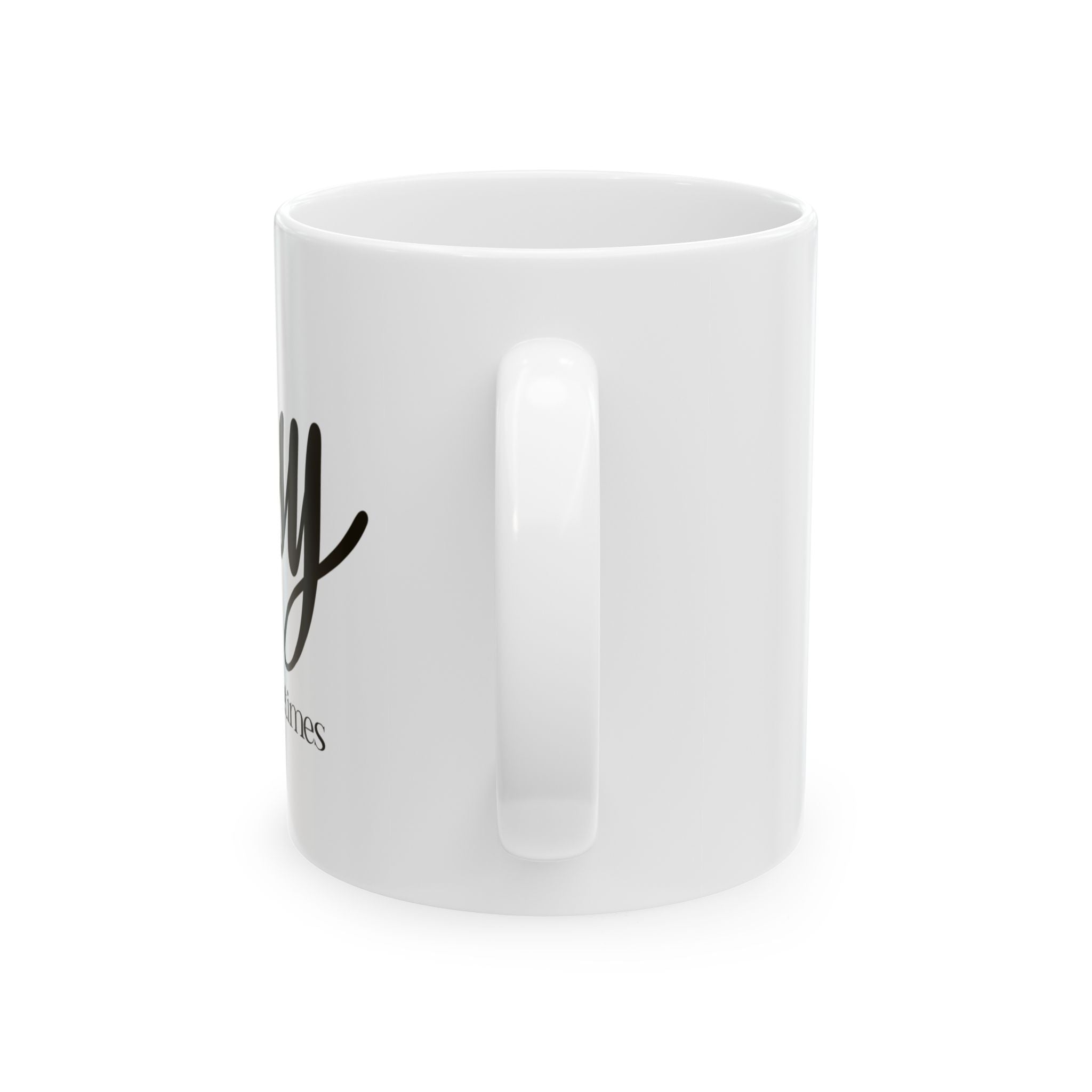 CLASSY BUT I CUSS SOMETIMES Ceramic Mug, (11oz)