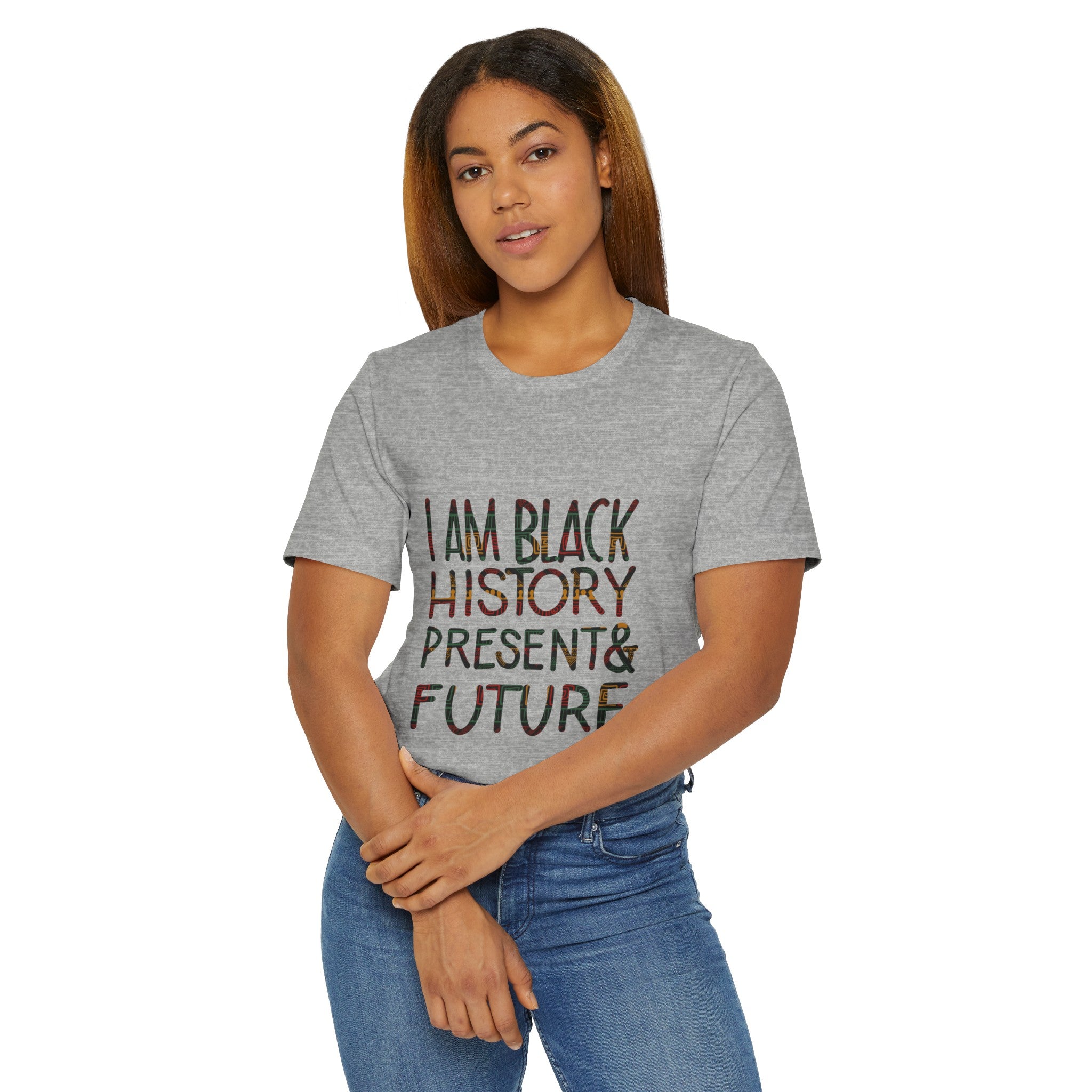 I AM BLACK HISTORY Unisex Jersey T-Shirt