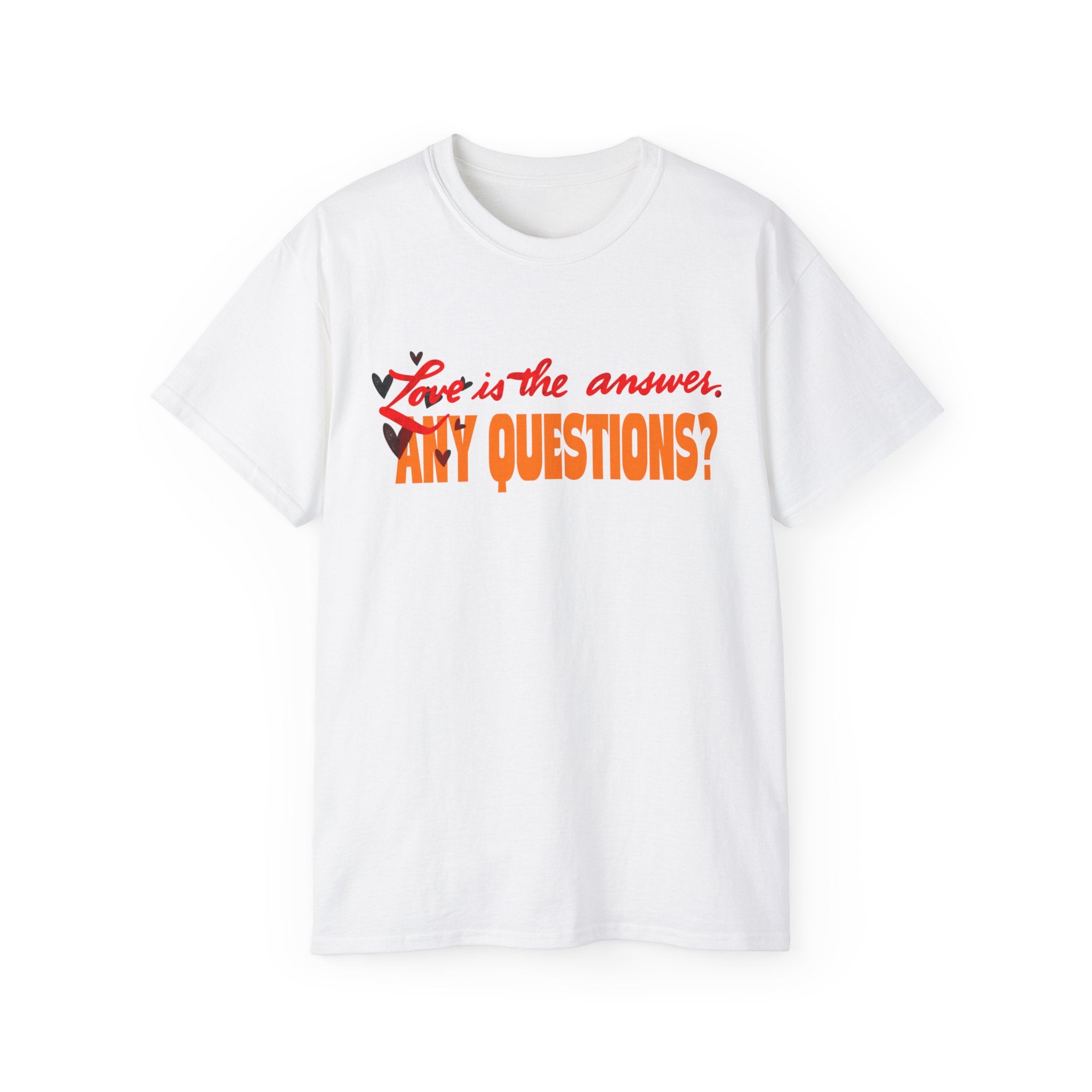 LOVE IS THE ANSWER Unisex Ultra Cotton Tee