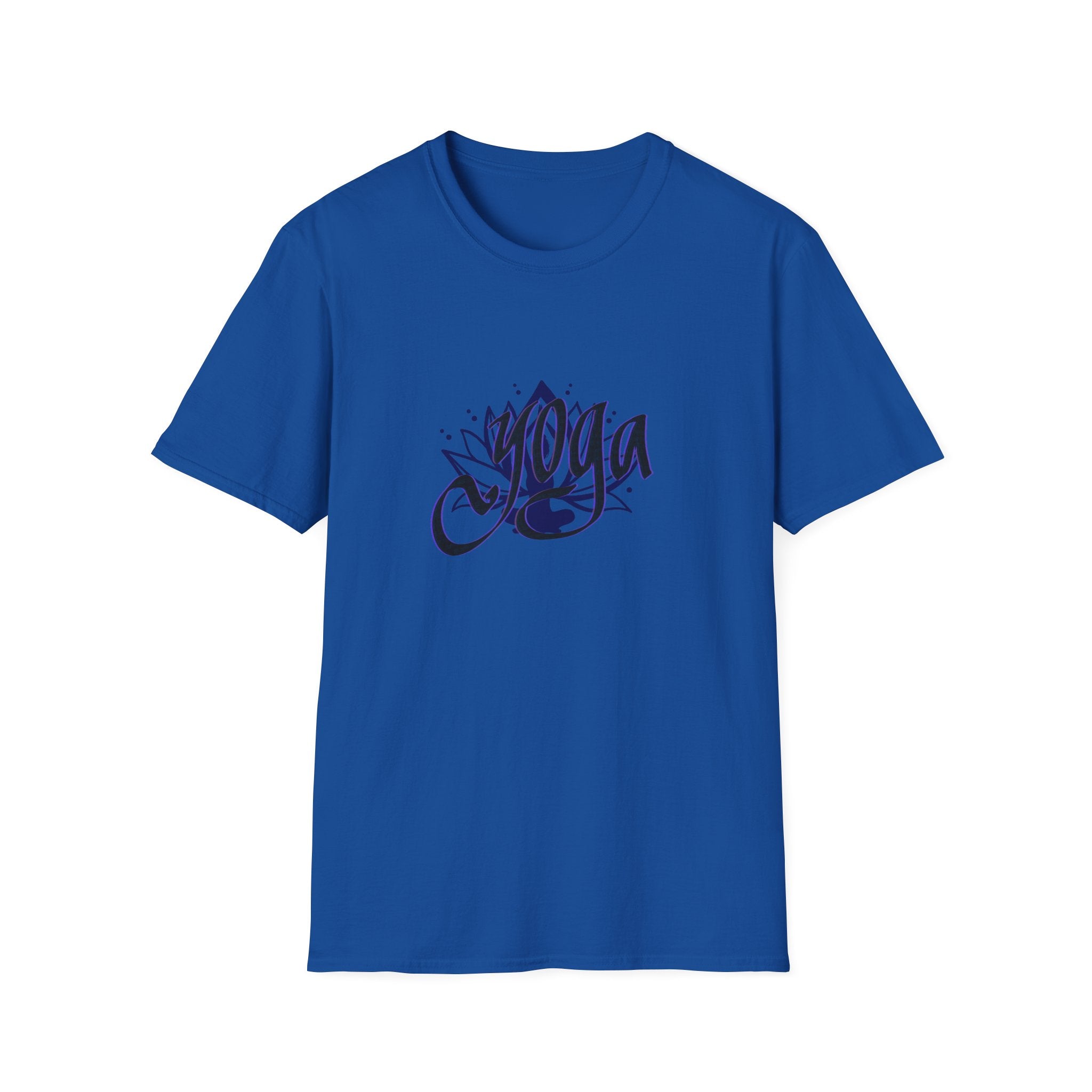 Yoga calligraphy Softstyle T-Shirt