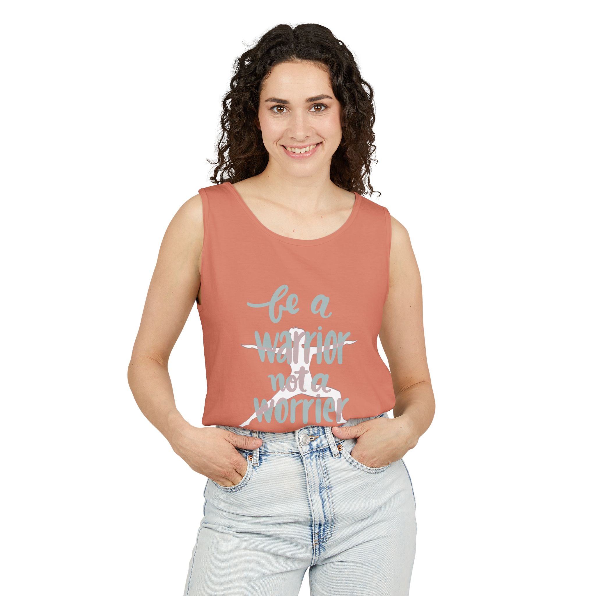 Be a Warrior Not a Worrier Tank Top