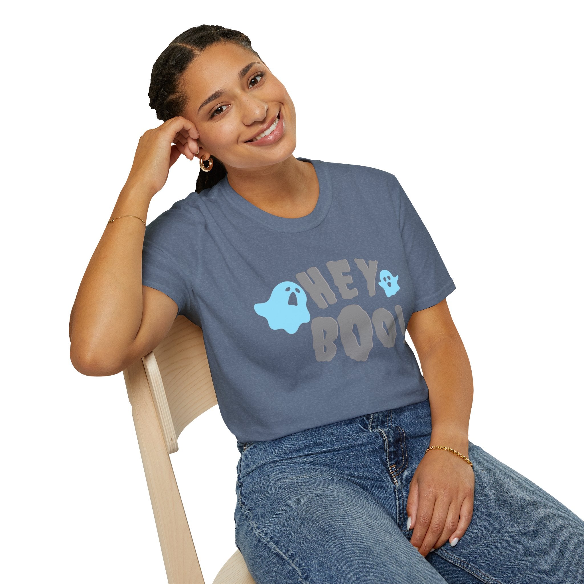 HEY BOO HALLOWEEN Softstyle T-Shirt