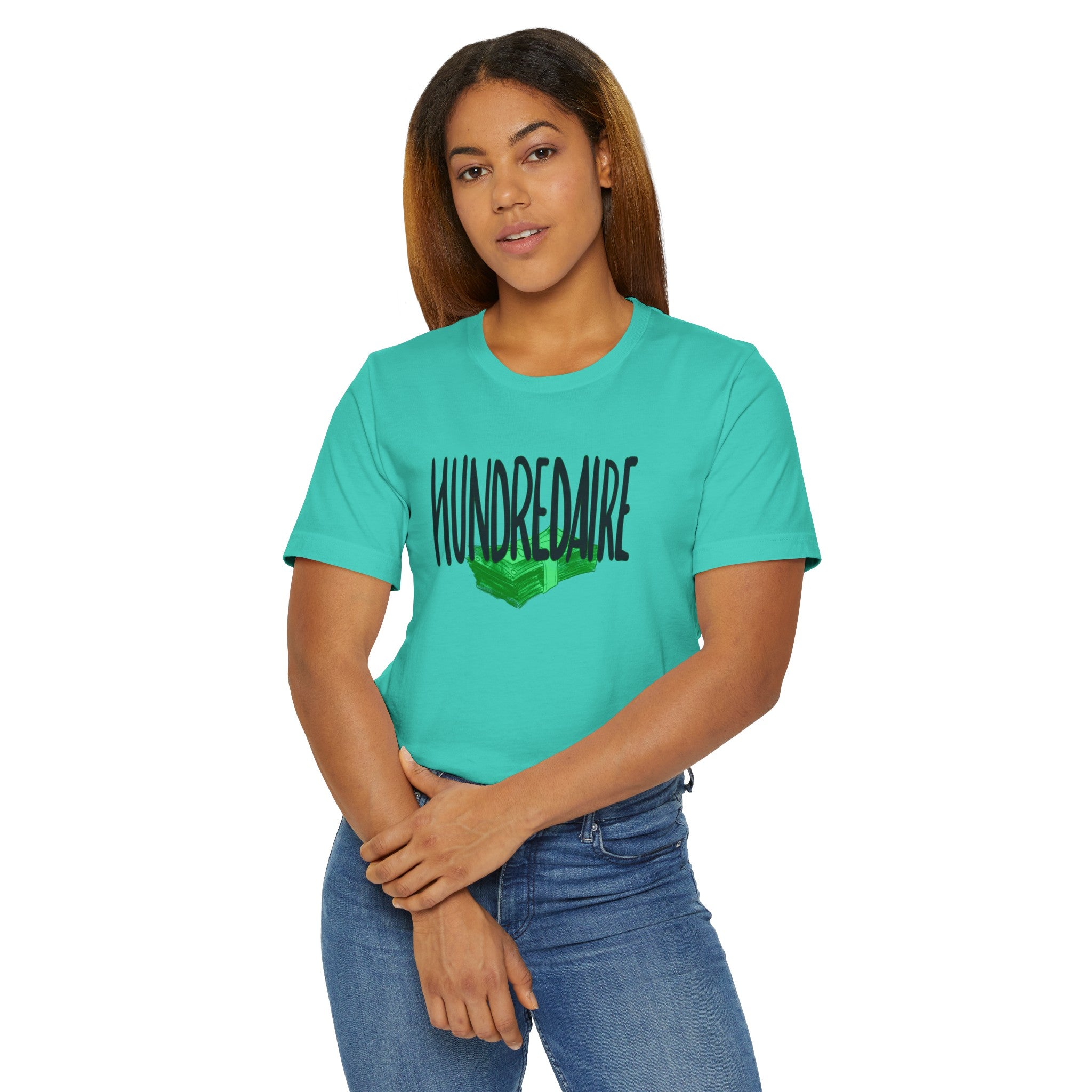 HUNDREDAIRE Unisex Jersey T-Shirt.-