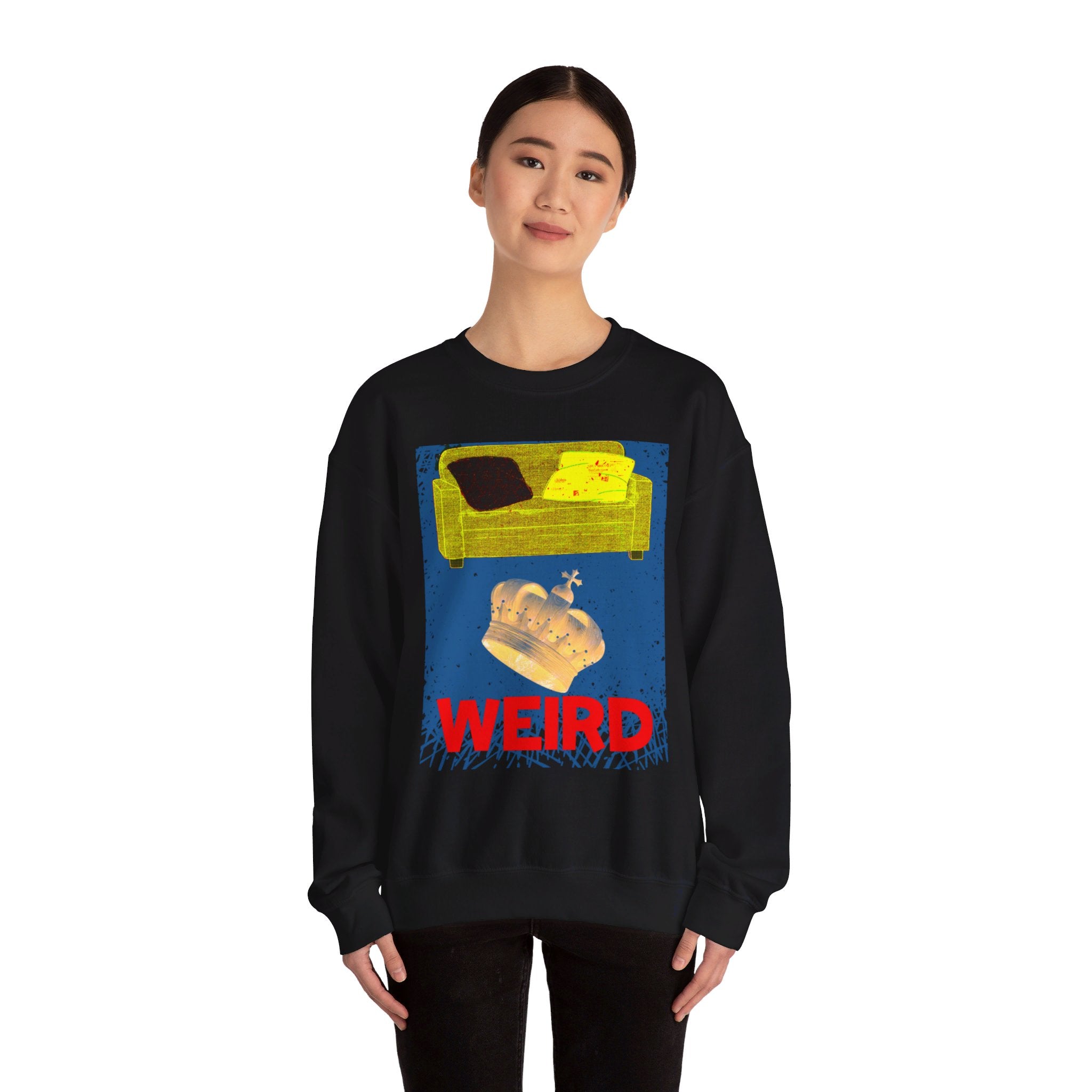 SOFA KING WEIRD Unisex Heavy Blend™ Crewneck Sweatshirt