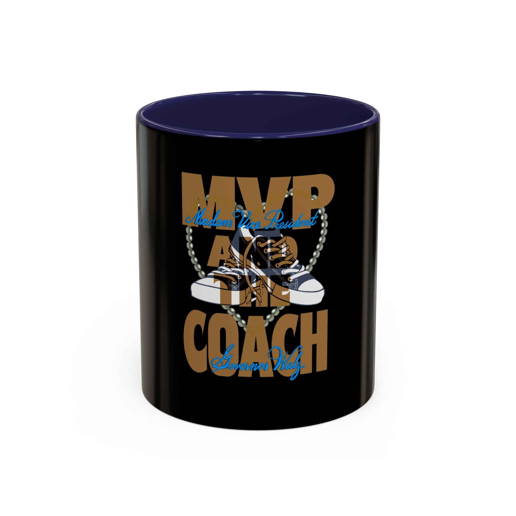 MVP AND THE COACH Accent Coffee Mug (11 oz)