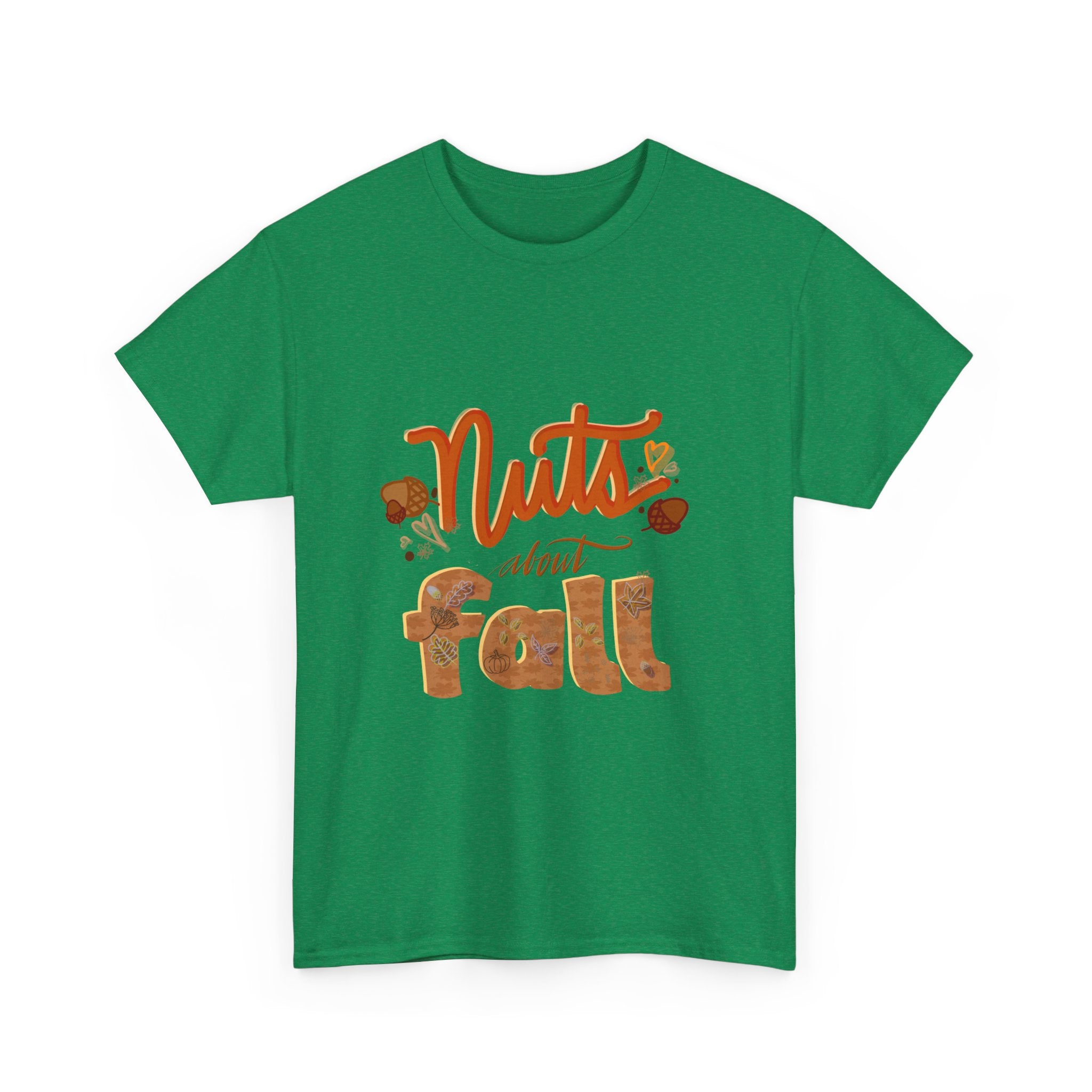NUTS ABOUT FALL Unisex Heavy Cotton Tee