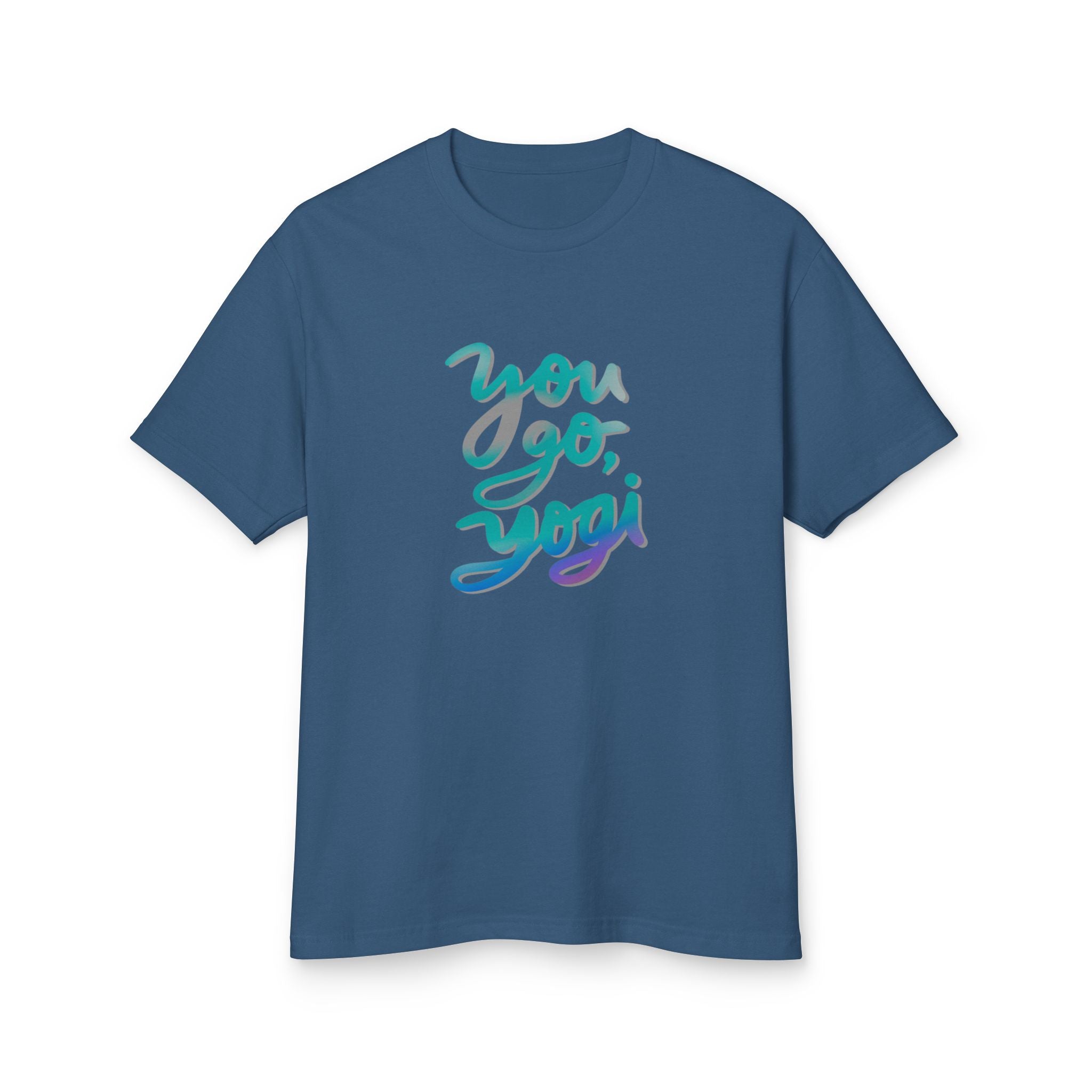 You Go, Yogi Unisex Heavyweight Cotton Tee