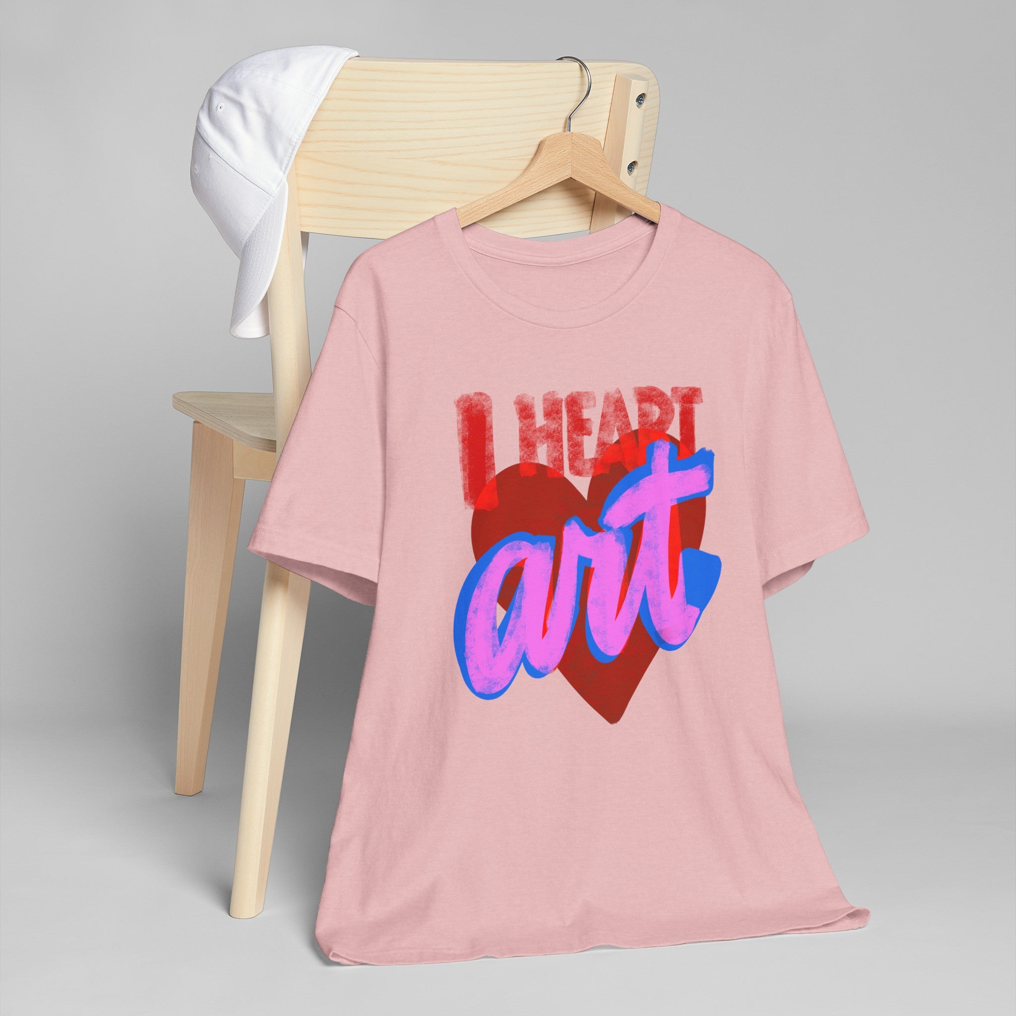 I HEART ART Unisex Jersey Short Sleeve Tee