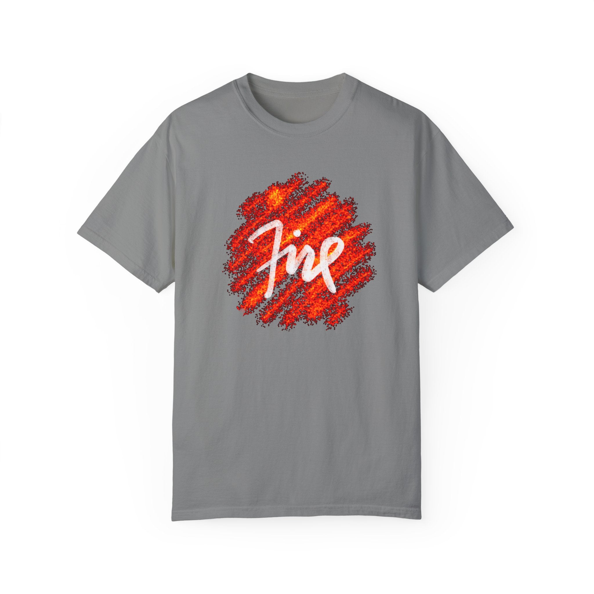 FIRE Unisex Garment-Dyed T-shirt
