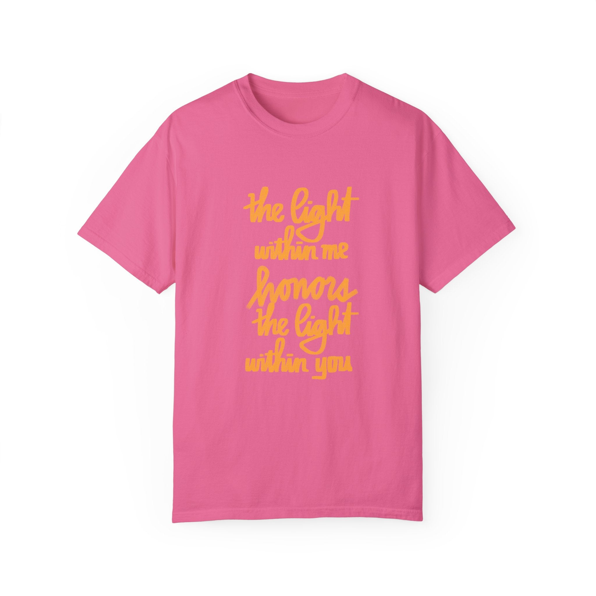THE LIGHT WITHIN ME Unisex Garment-Dyed T-shirt
